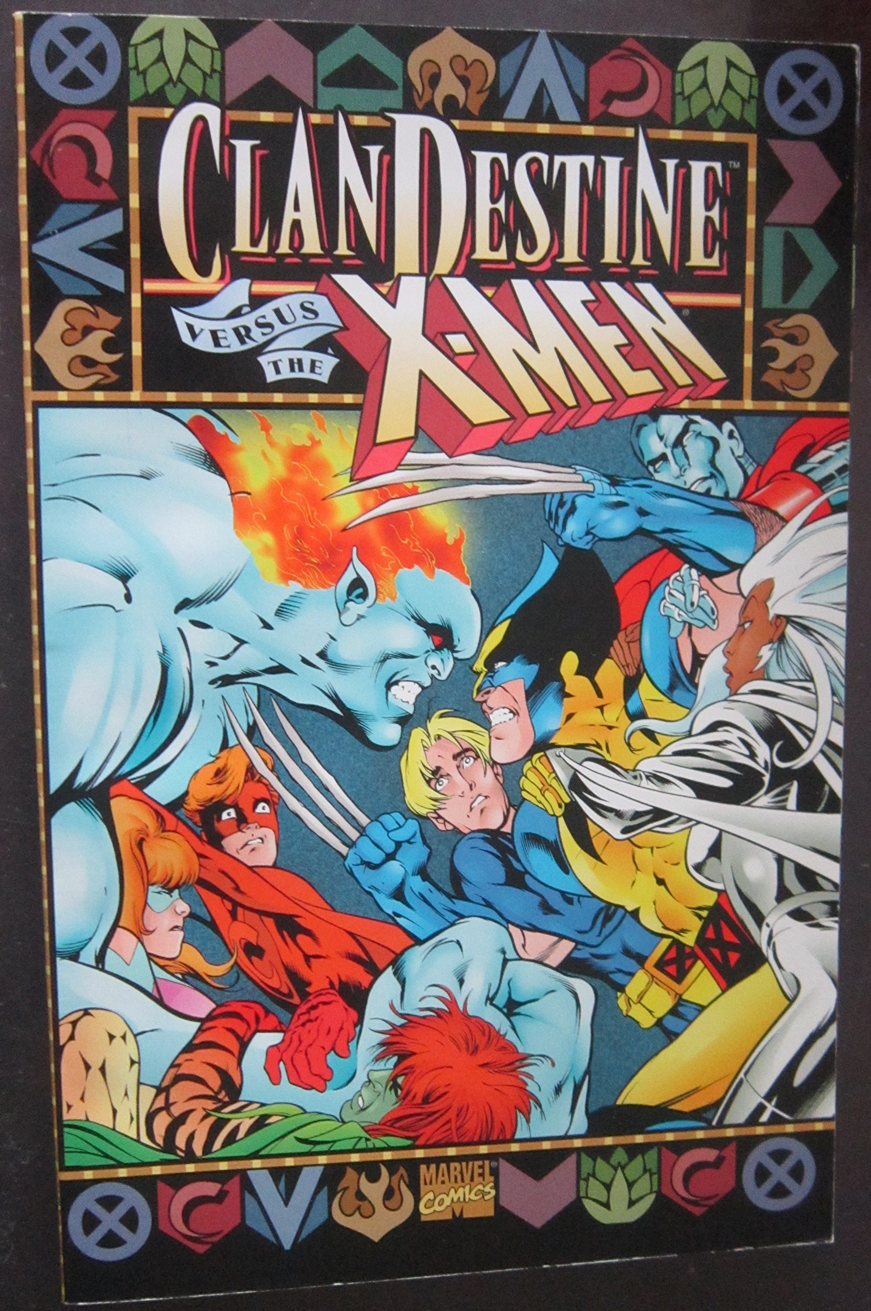 ClanDestine vs. The X-Men #[nn] cover