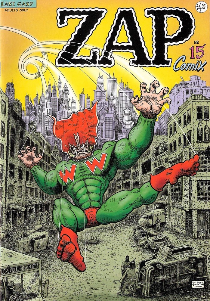 Zap Comix #15 cover