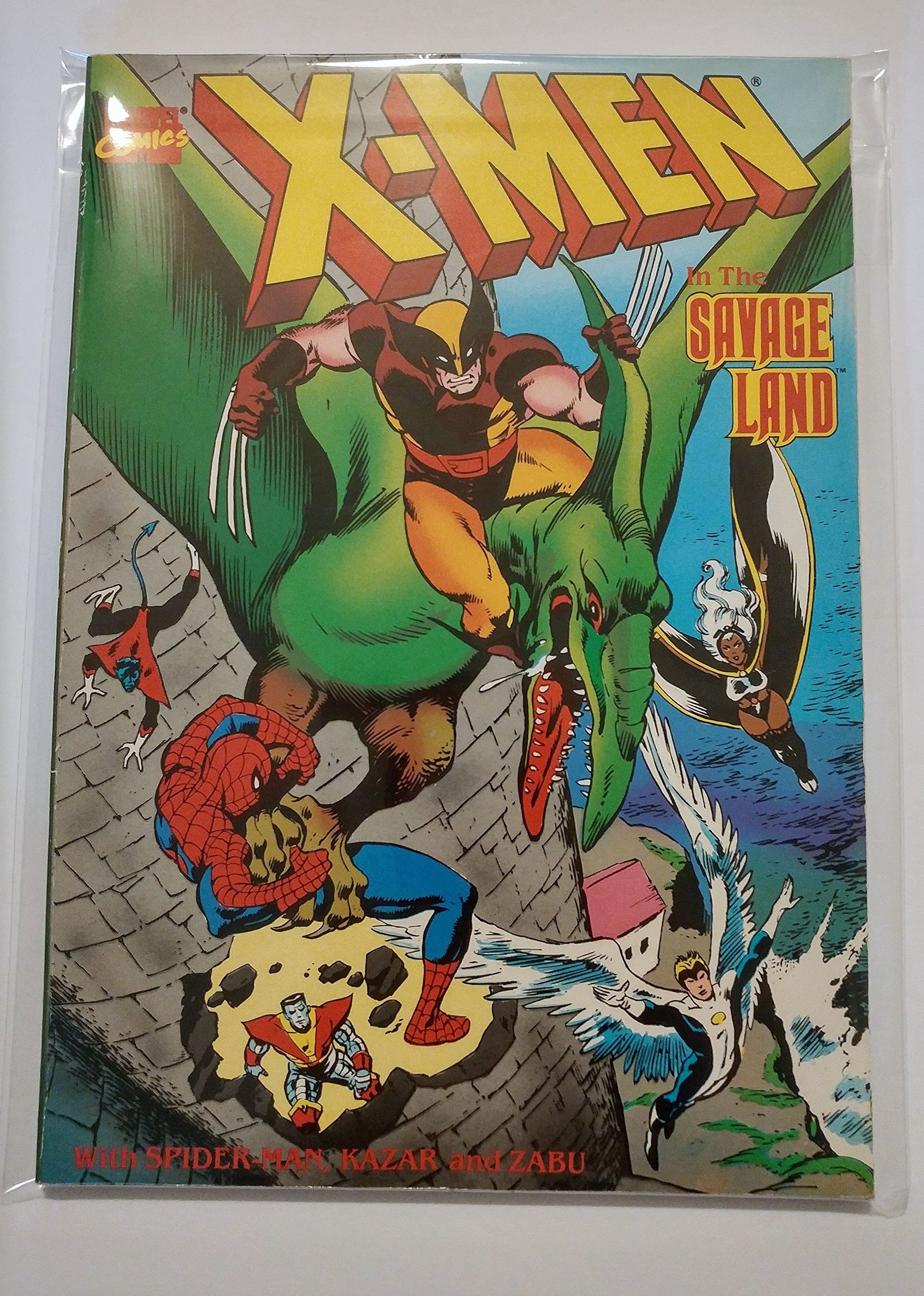 The Savage Land #[nn] cover