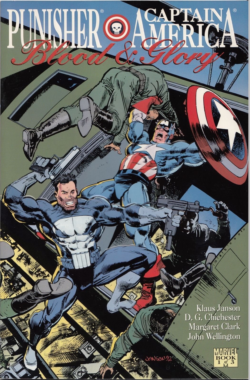 Blood and Glory [Punisher / Captain America] #3