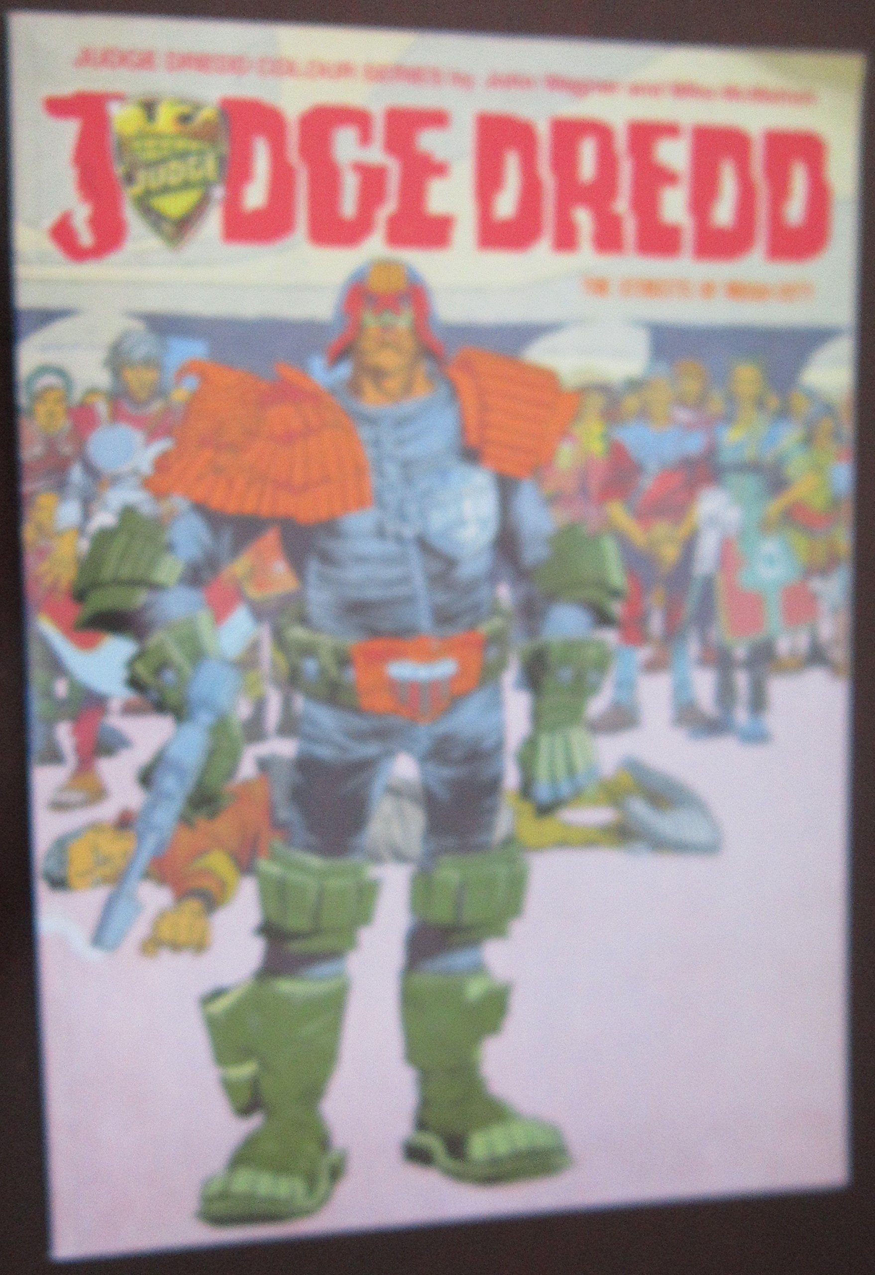 Judge Dredd: The Streets of Mega-City #[nn] cover