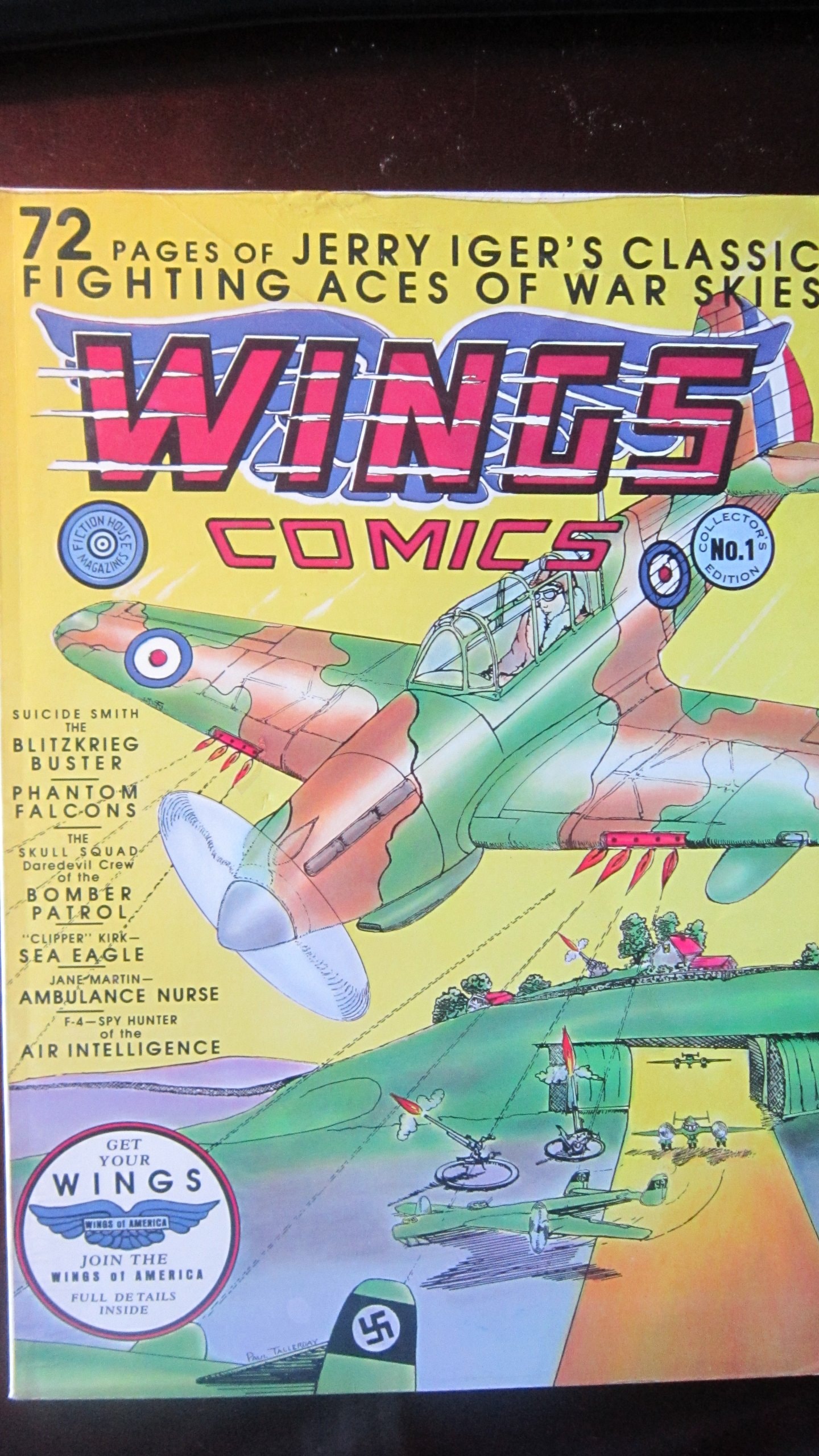 Jerry Igers Classic Wings Comics #1