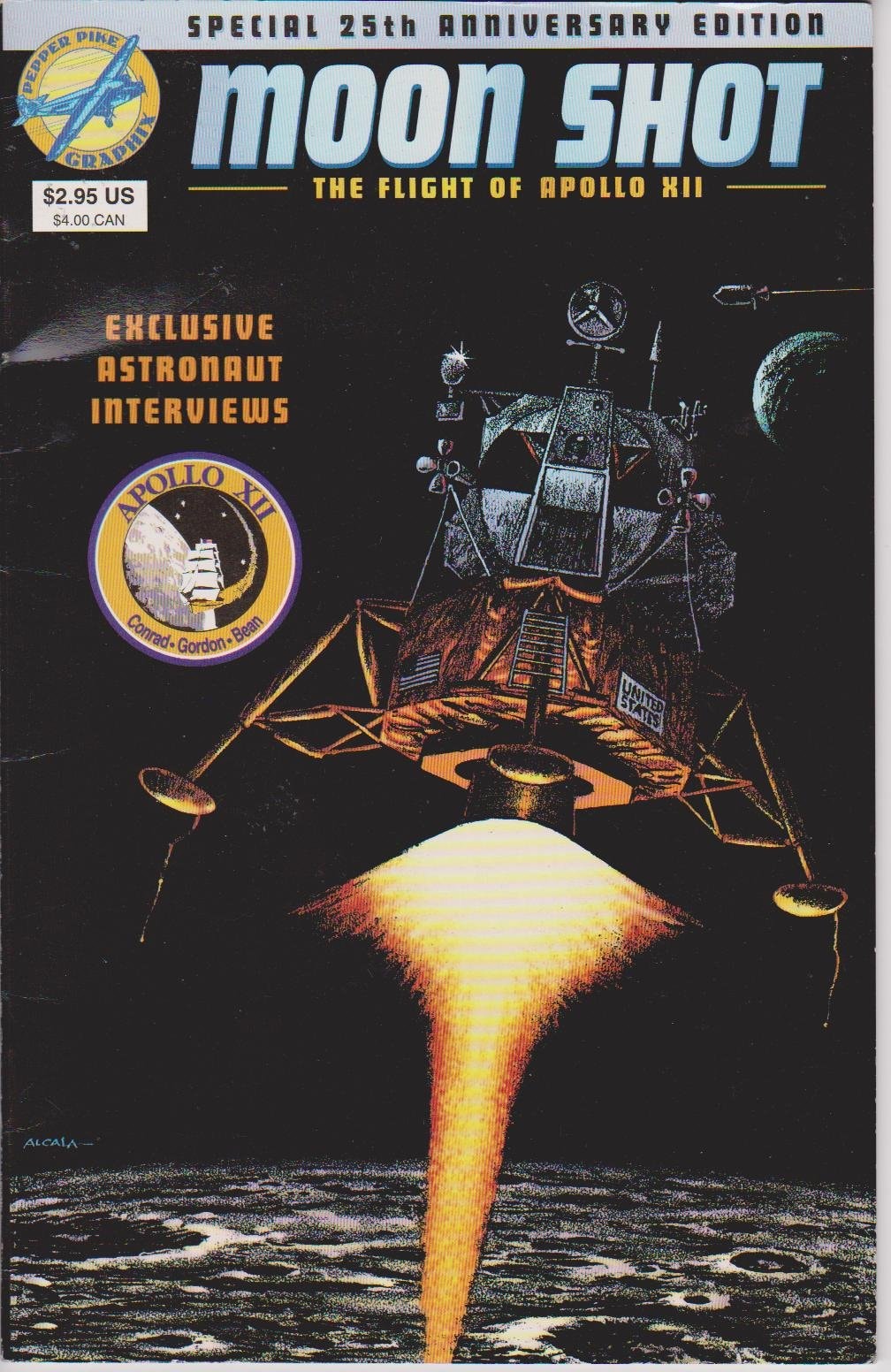 Moon Shot, The Flight of Apollo XII #1 cover