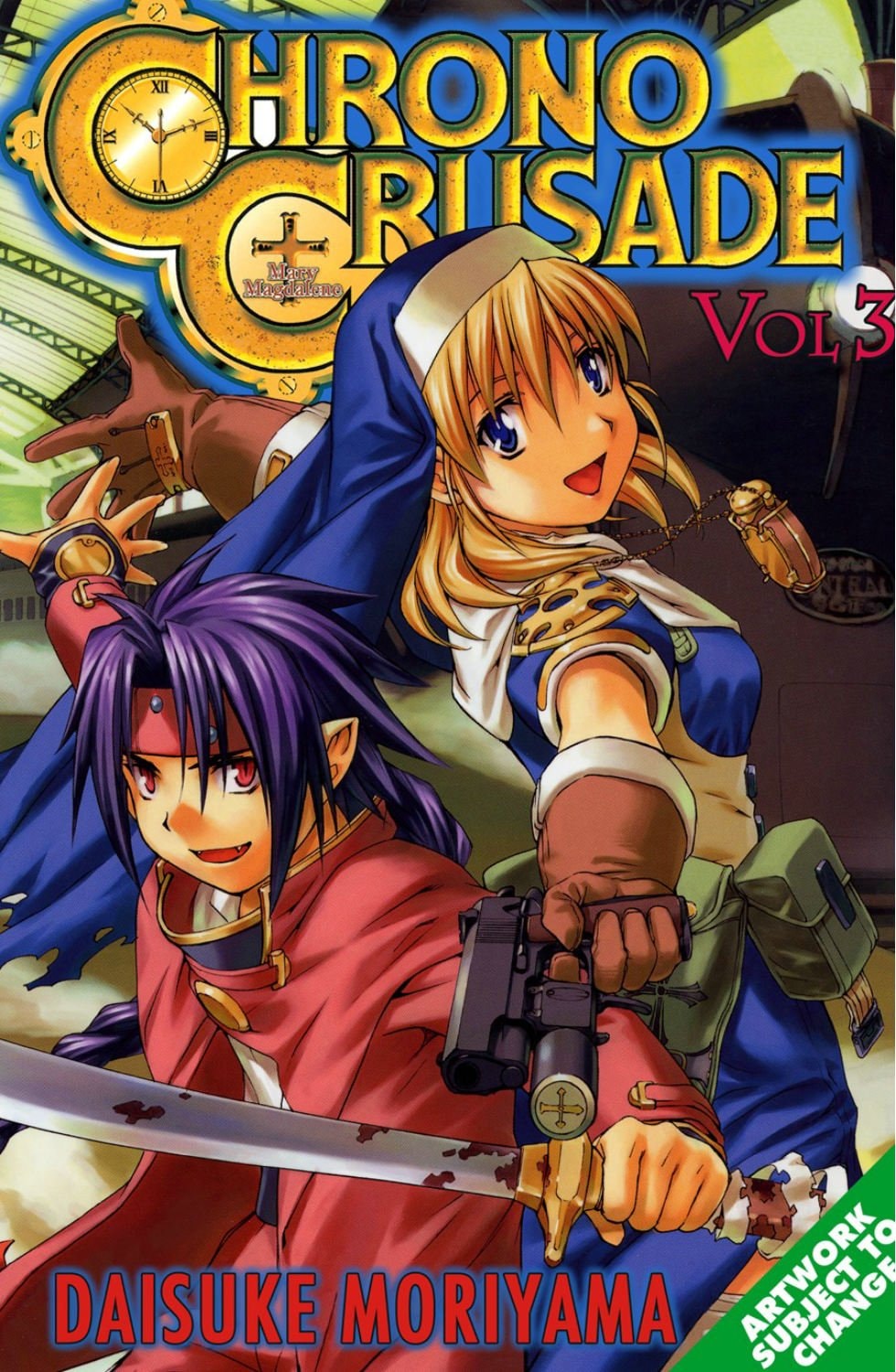 Chrono Crusade #3 cover