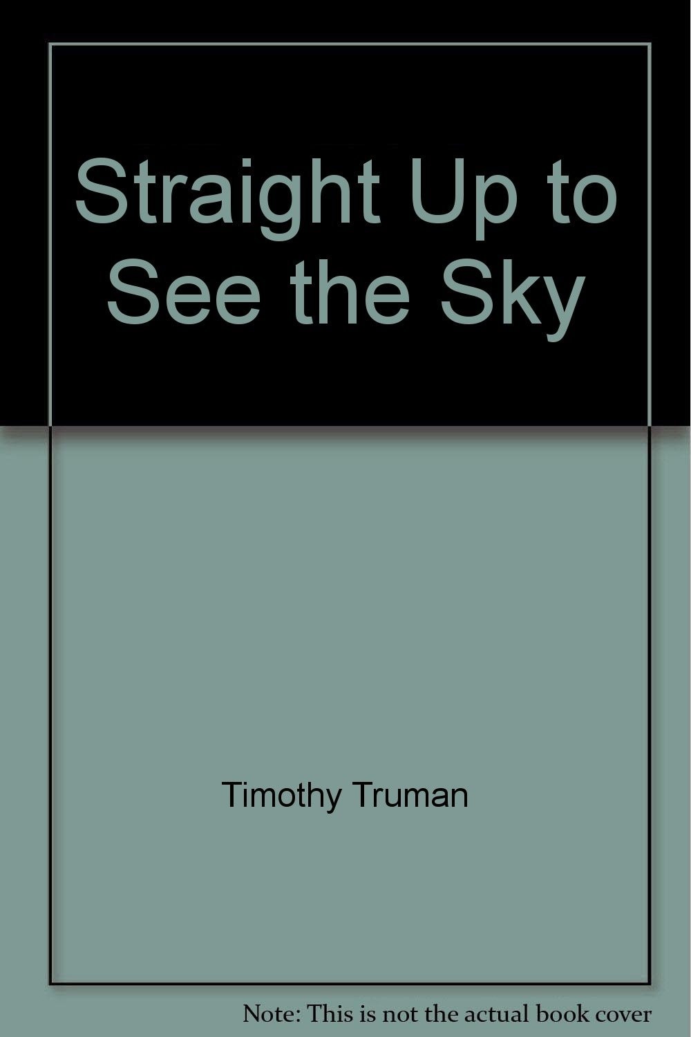 Straight Up to See the Sky #[nn] cover