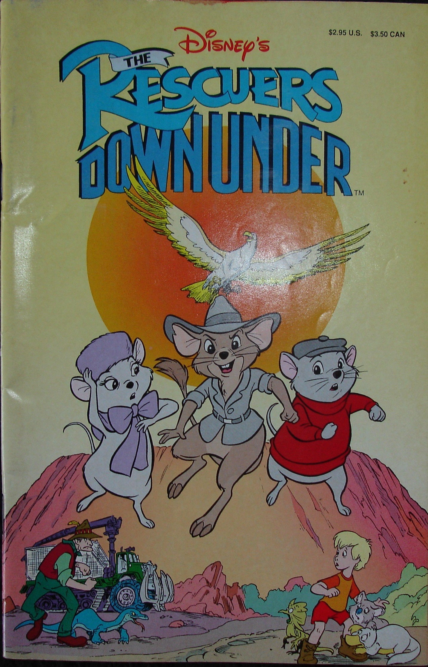 Disney's the Rescuers Down Under #[nn]