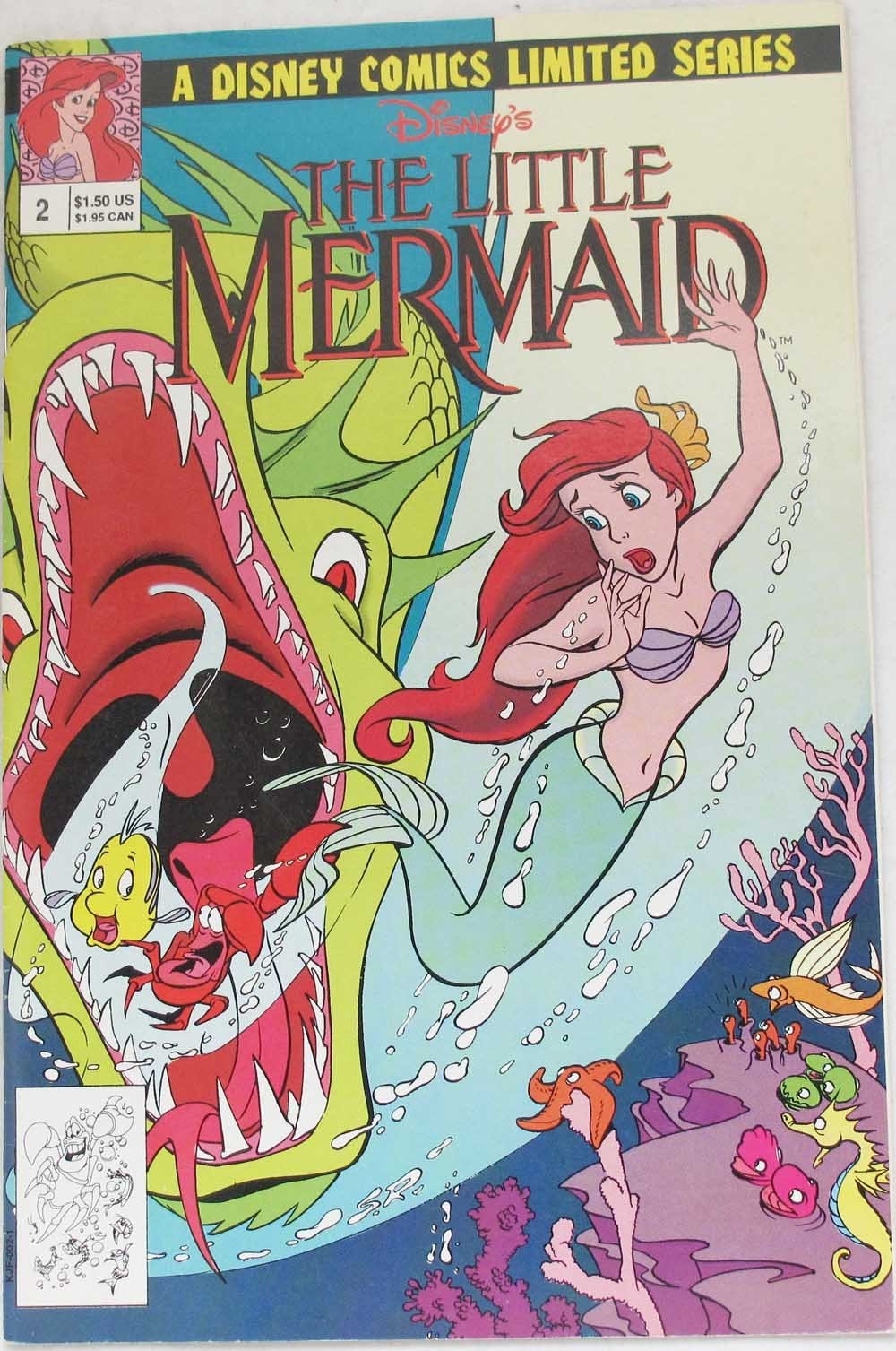 Disney's the Little Mermaid Limited Series #2