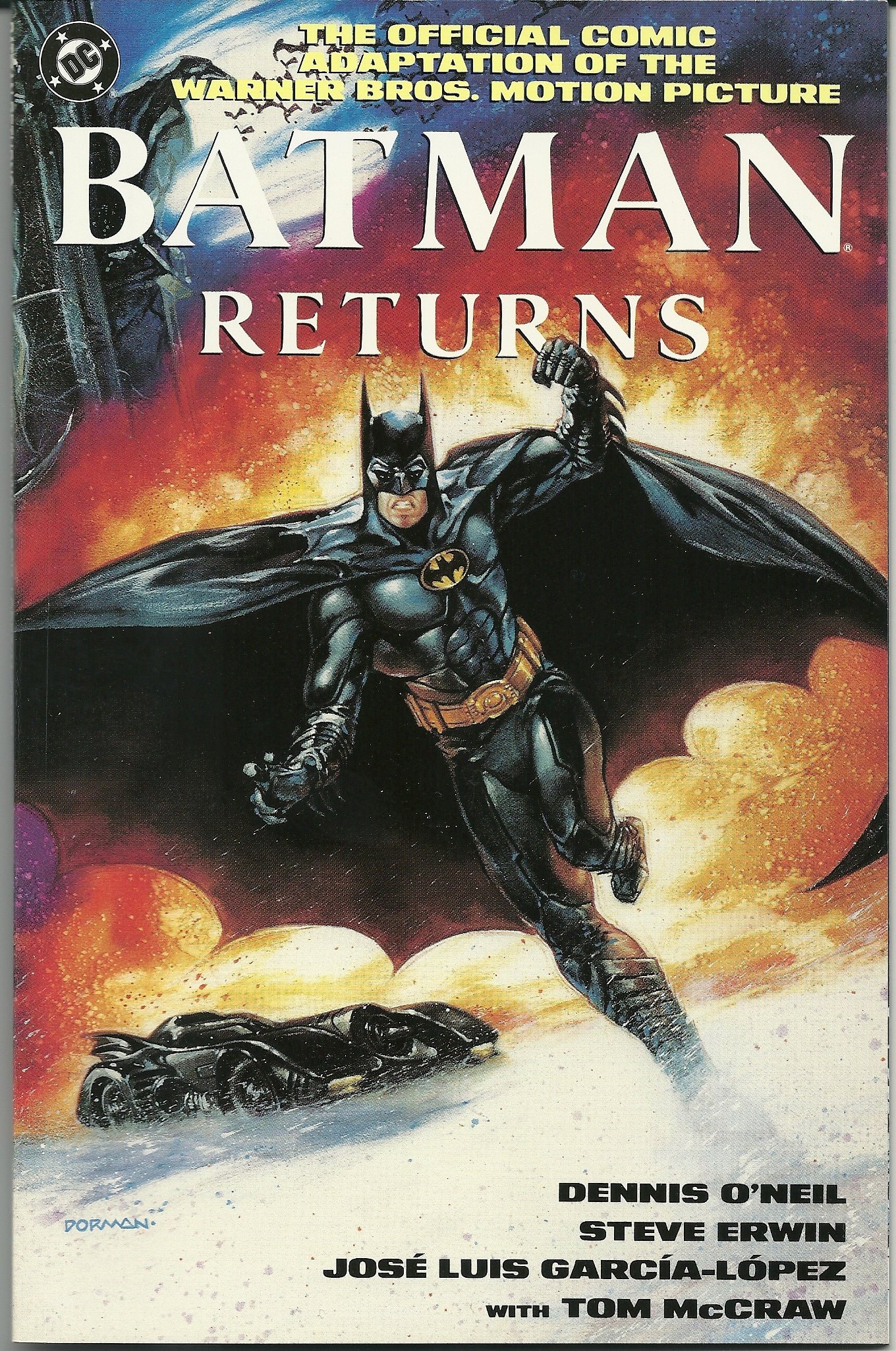 Batman Returns: The Official Comic Adaptation of the Warner Bros. Motion Picture #[nn] [Deluxe] cover