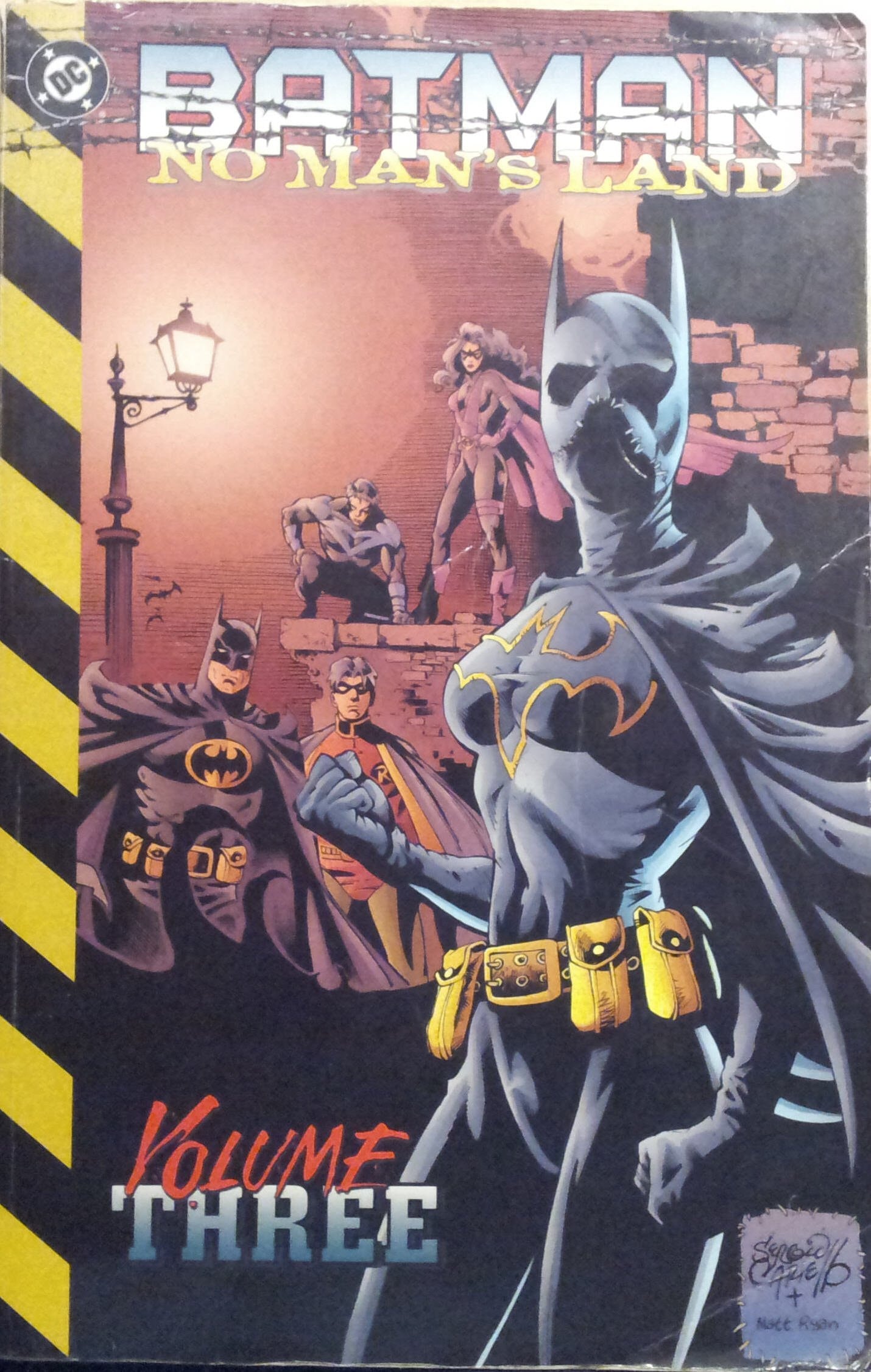 Batman: No Man's Land #3 cover