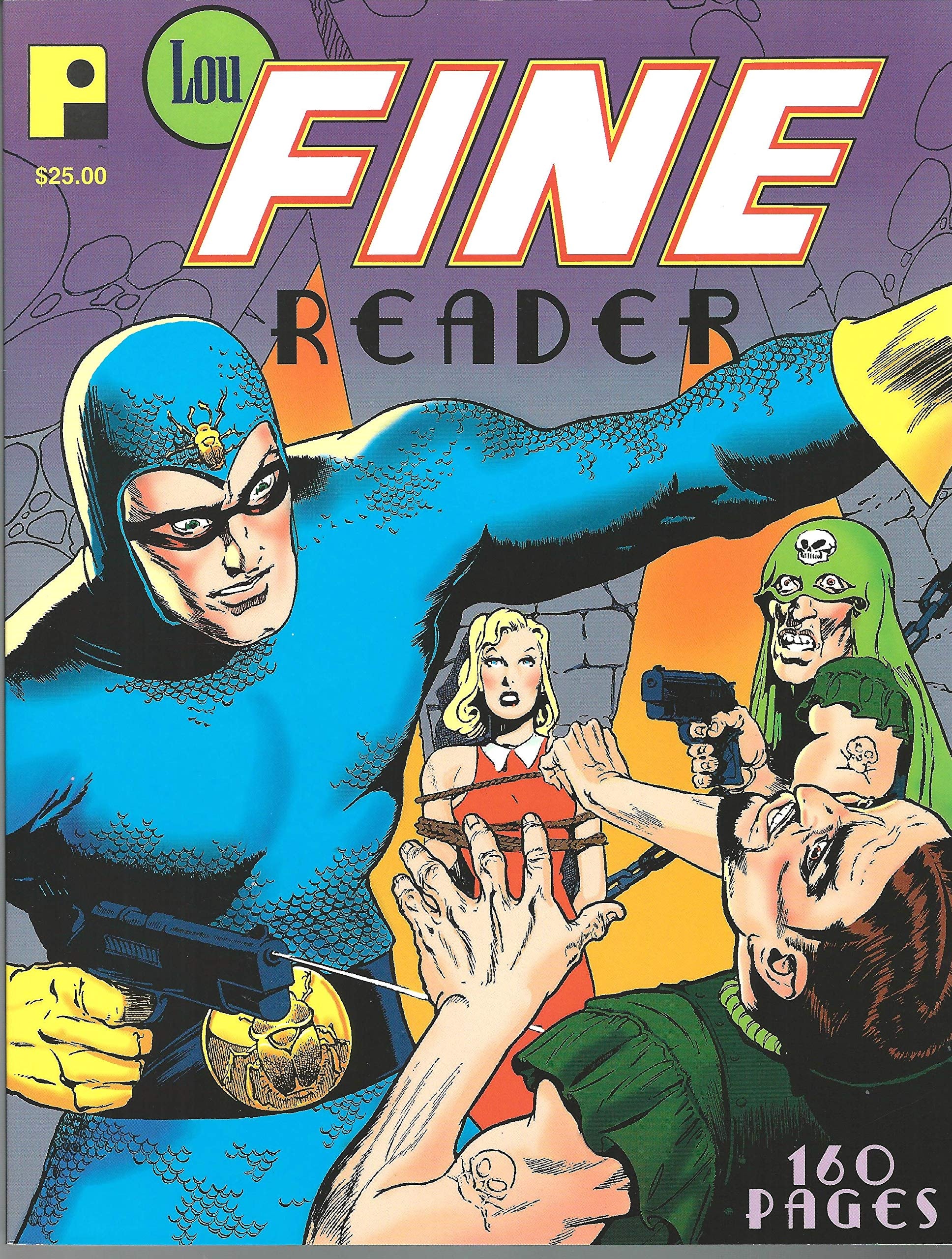 Lou Fine Reader #1 cover