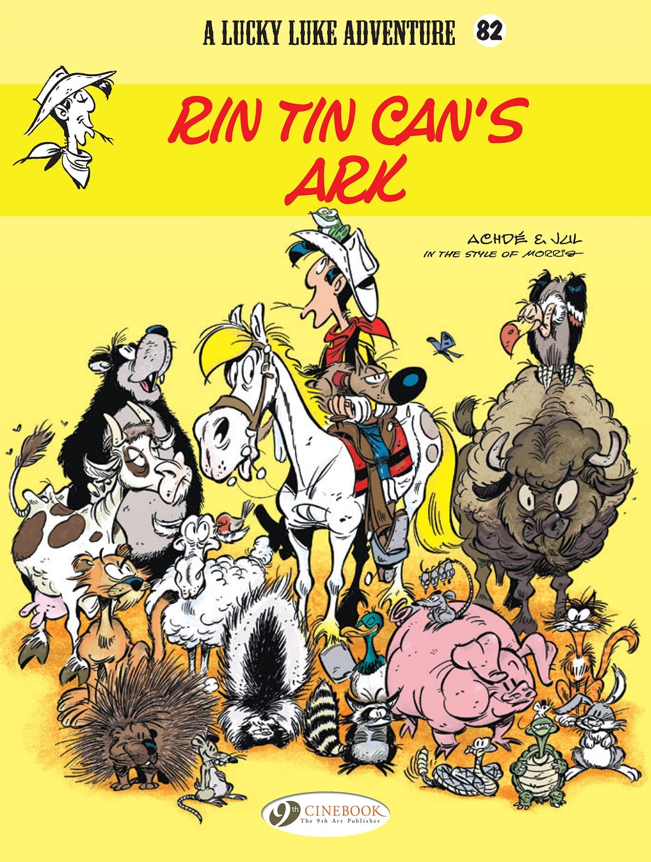 A Lucky Luke Adventure #82 cover