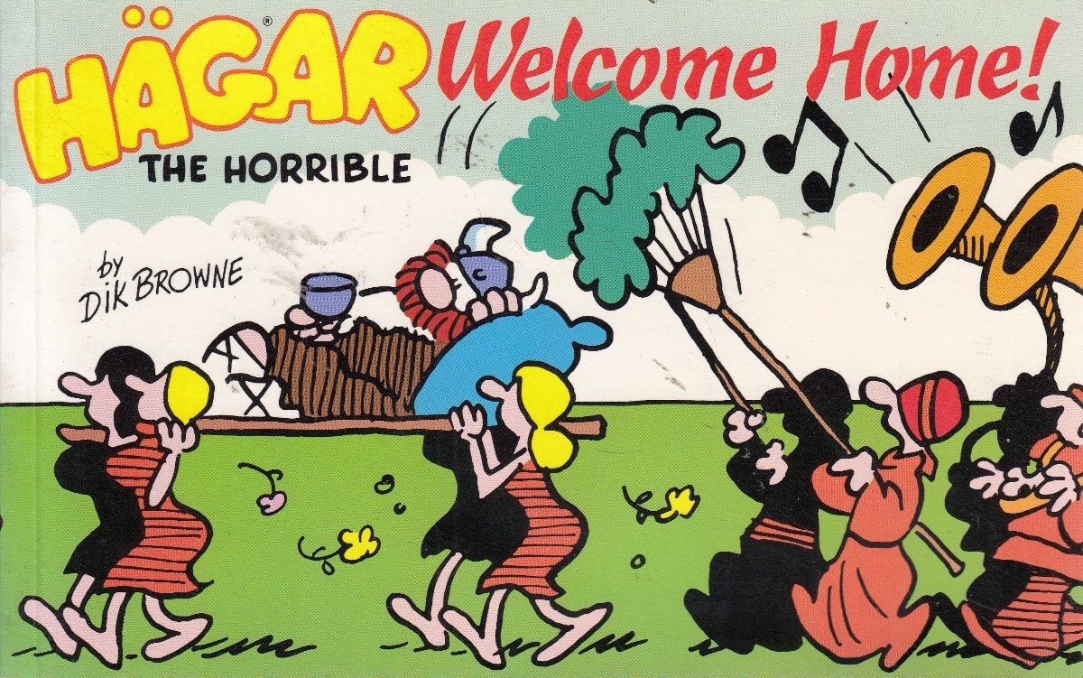 Hägar the Horrible Welcome Home! #[nn] cover