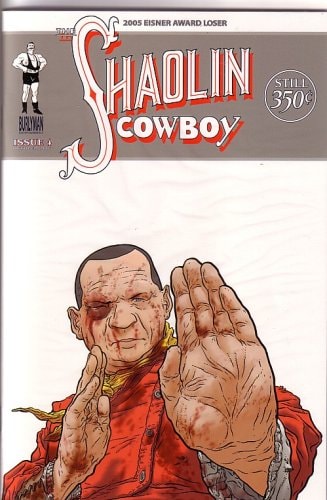 Shaolin Cowboy #4 cover