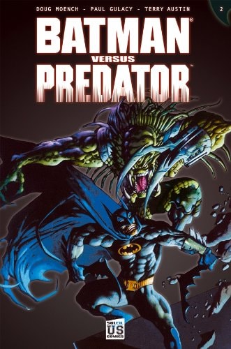 Batman vs Predator #2 cover
