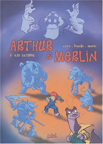 Arthur et Merlin #1 cover