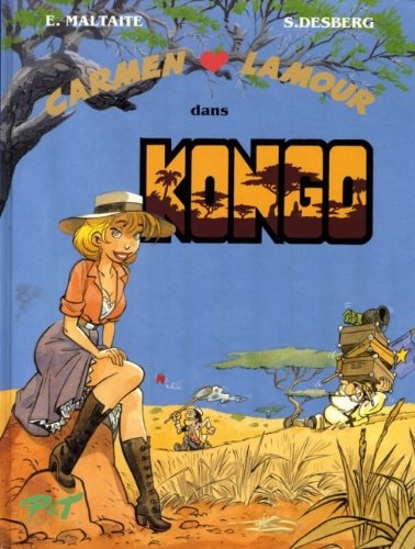 Carmen Lamour dans Kongo