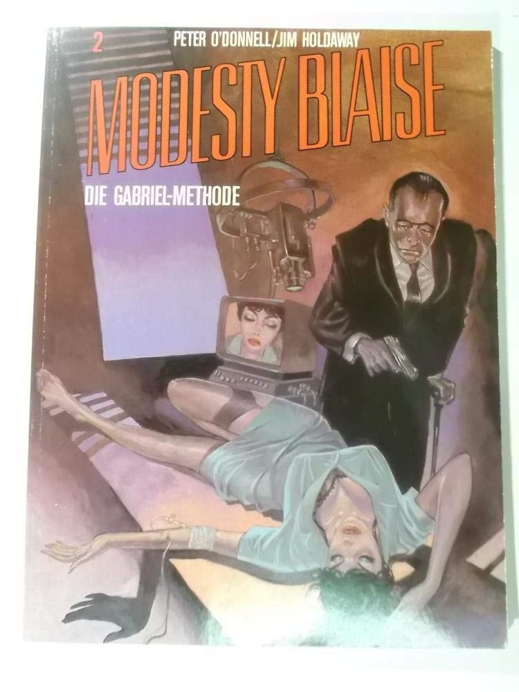 Modesty Blaise #2 cover