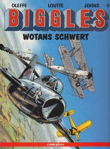 Biggles #8 cover