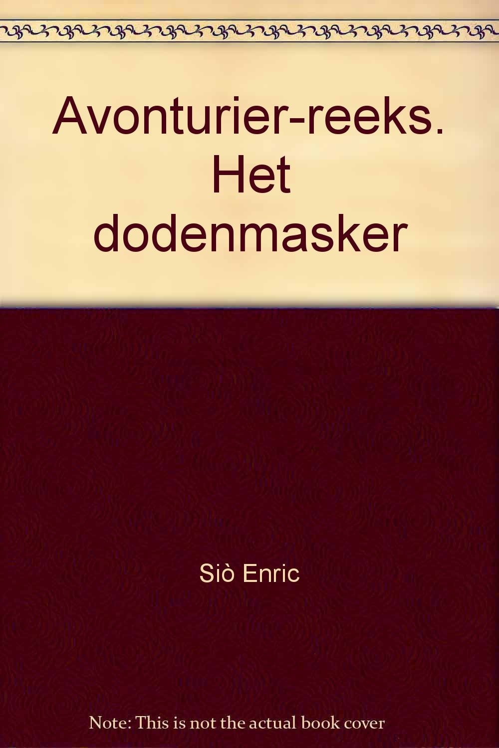 Avonturier-reeks #13 cover