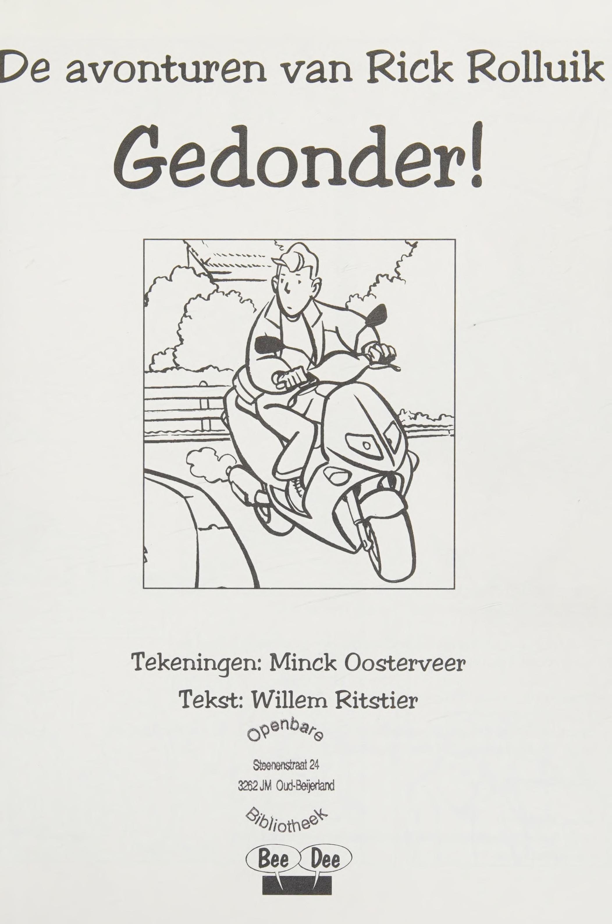 De avonturen van Rick Rolluik #2