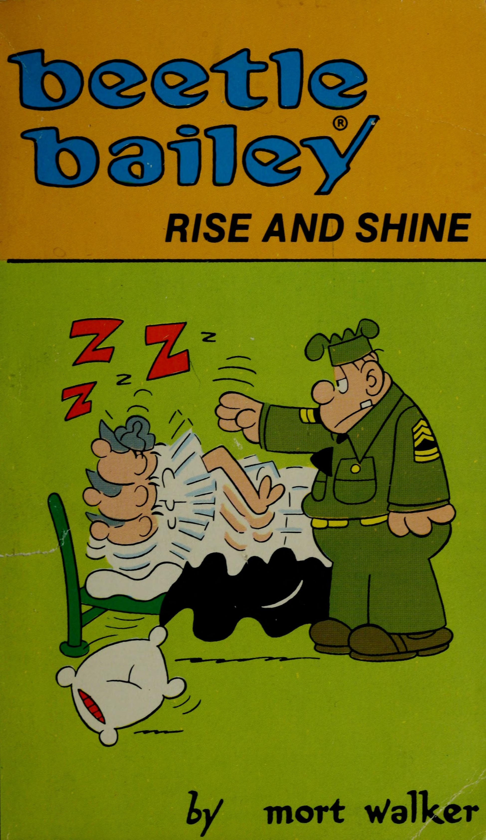 Beetle Bailey Rise and Shine