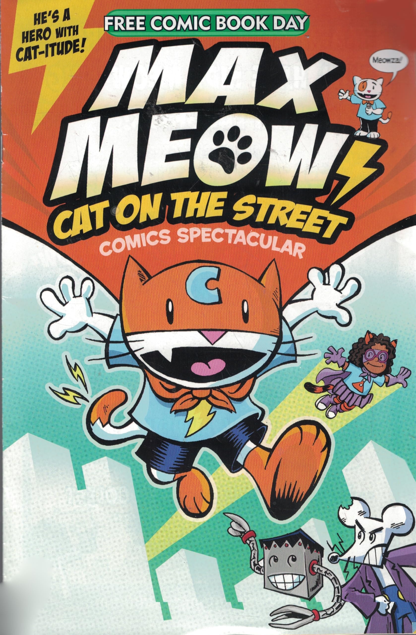 Max Meow Cat on the Street Comics Spectacular