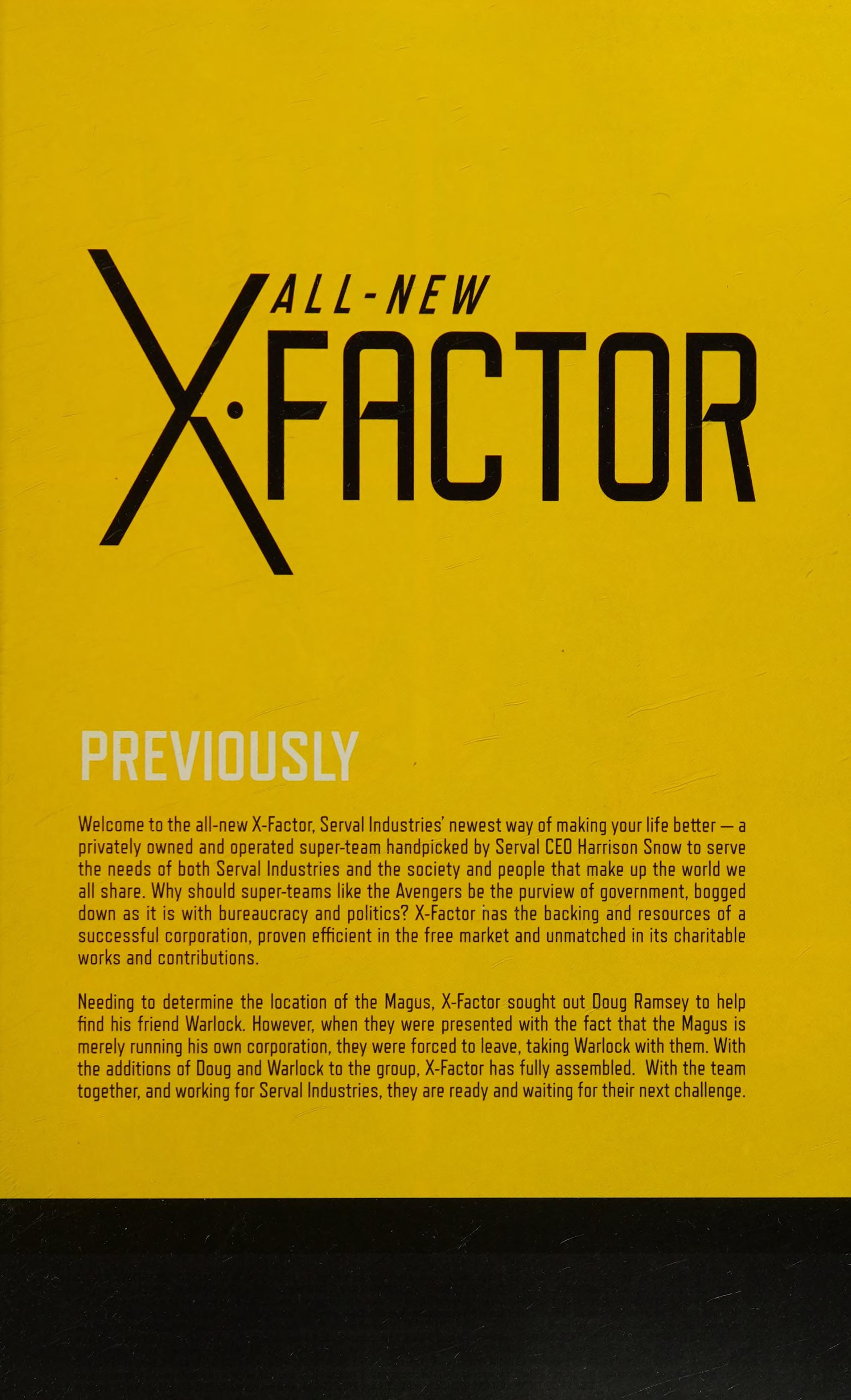 All-New X-Factor #2 cover