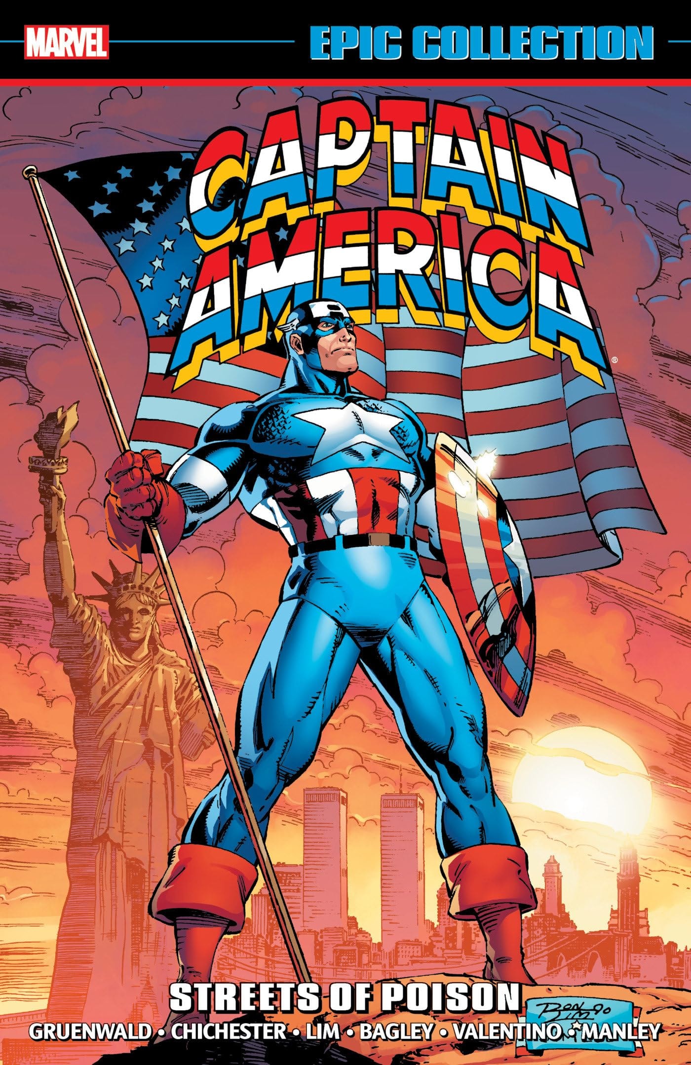 Captain America Epic Collection #16 cover