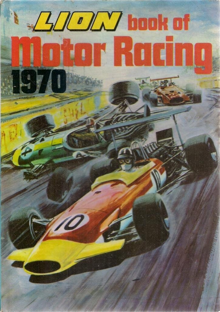 Lion Book of Motor Racing 1970 #[nn] cover
