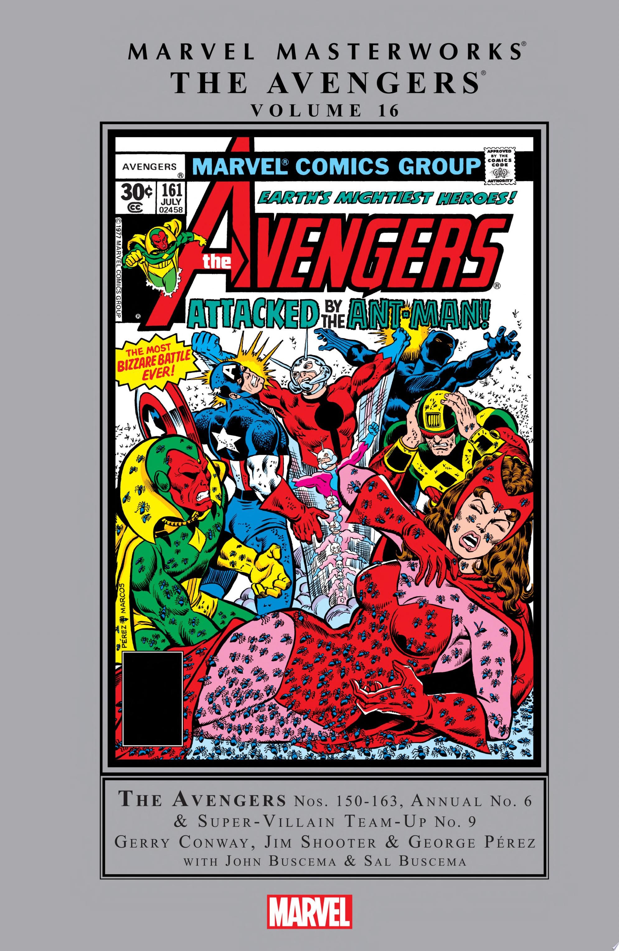 Marvel Masterworks: The Avengers #16 cover