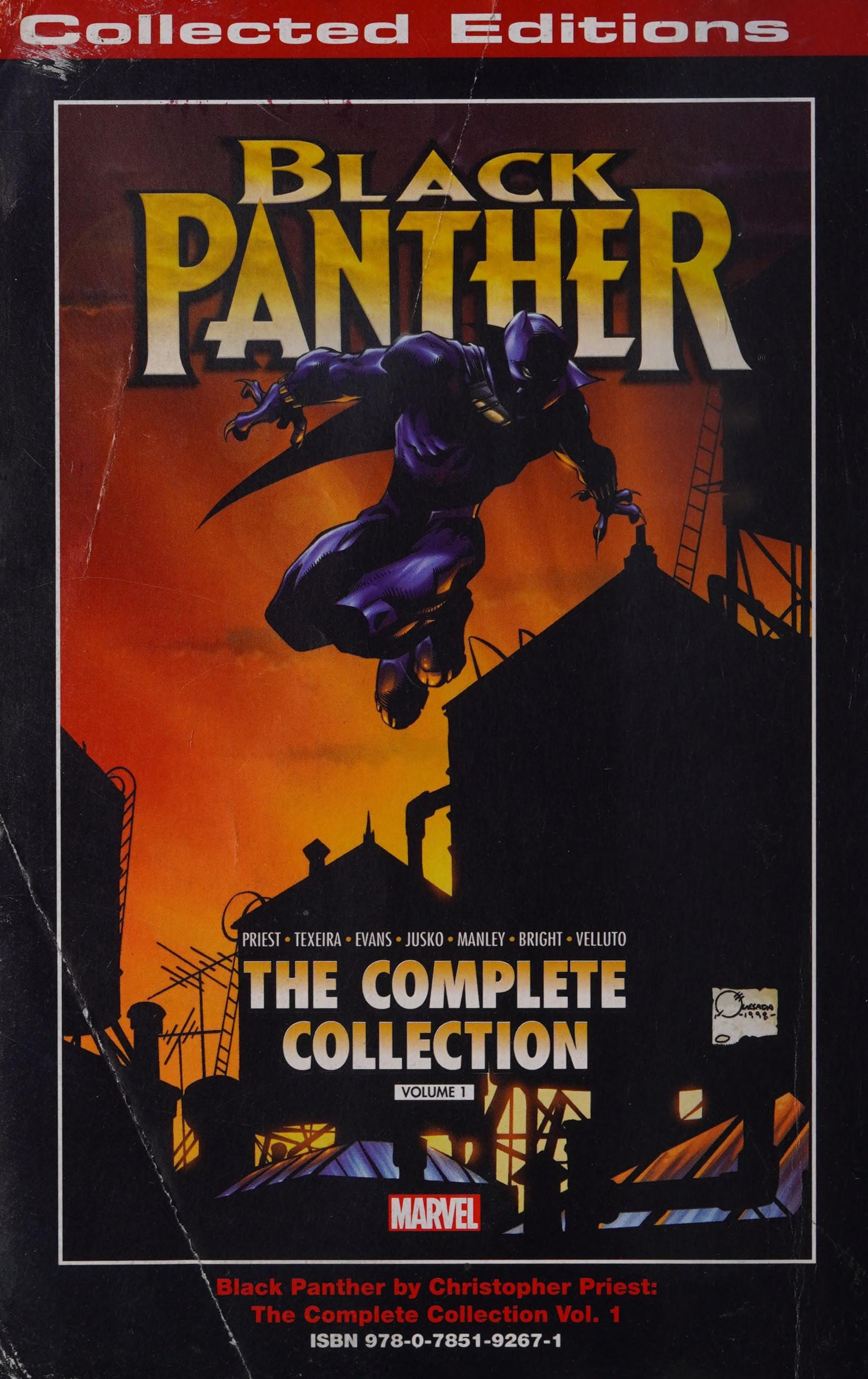 Black Panther by Christopher Priest: The Complete Collection #4 cover