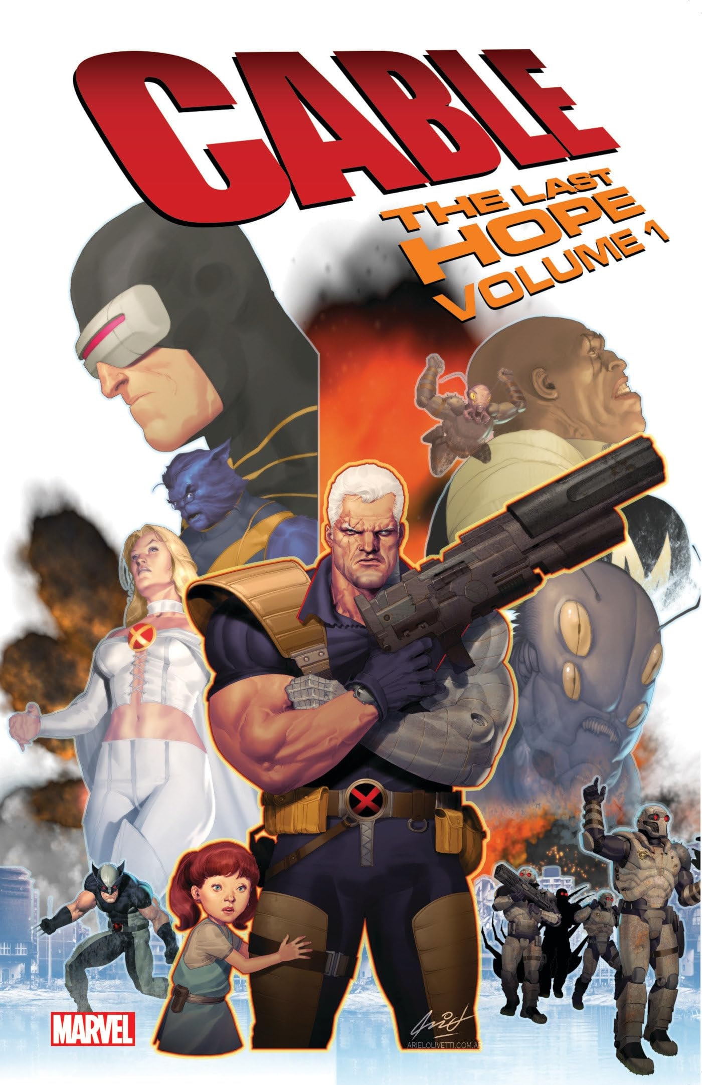 Cable: The Last Hope #1 cover