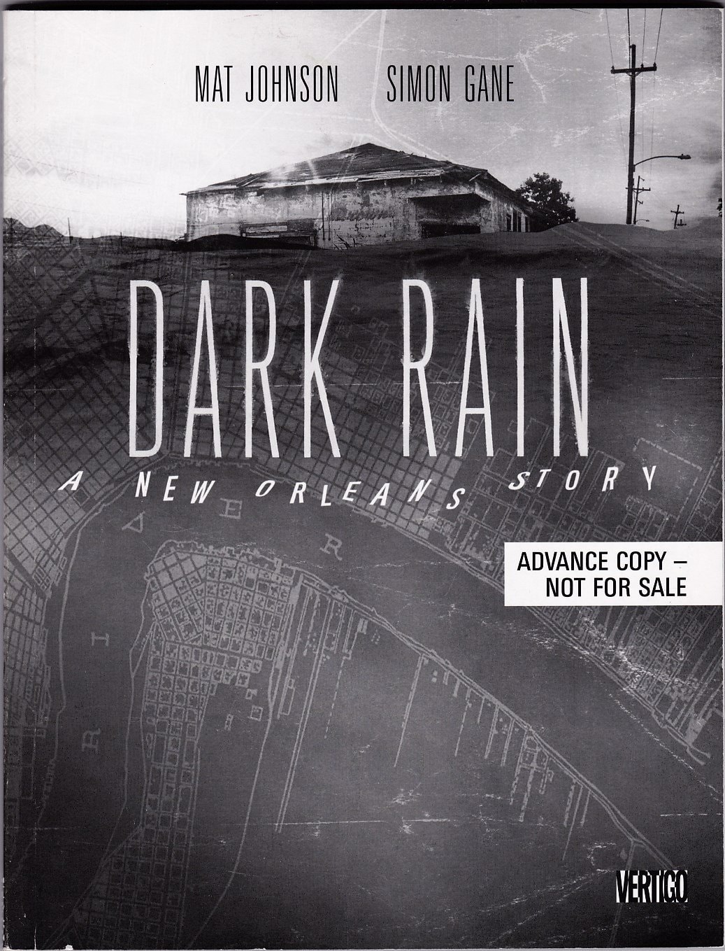 Dark Rain: A New Orleans Story #[nn] cover