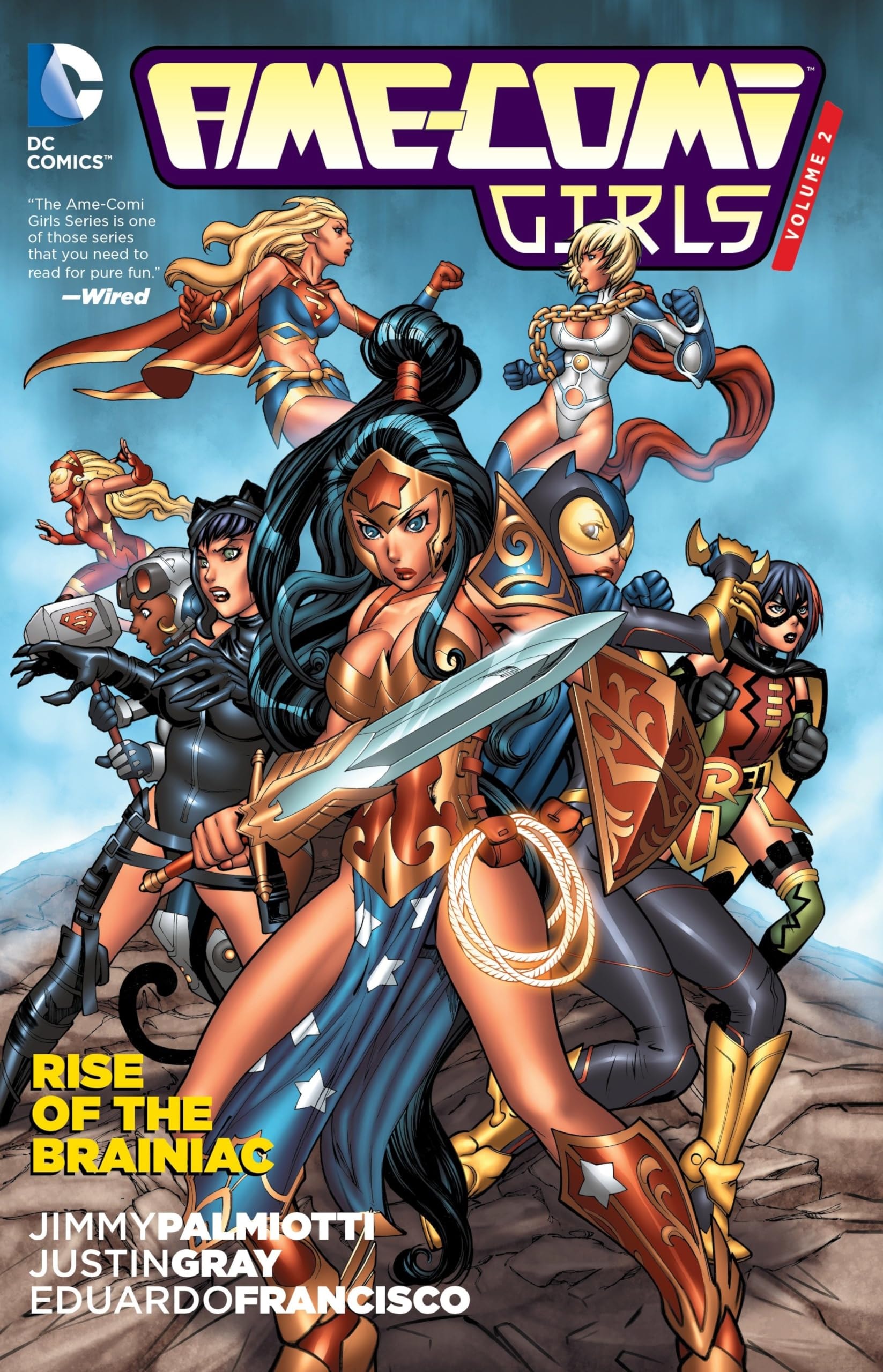 Ame-Comi Girls #2 cover