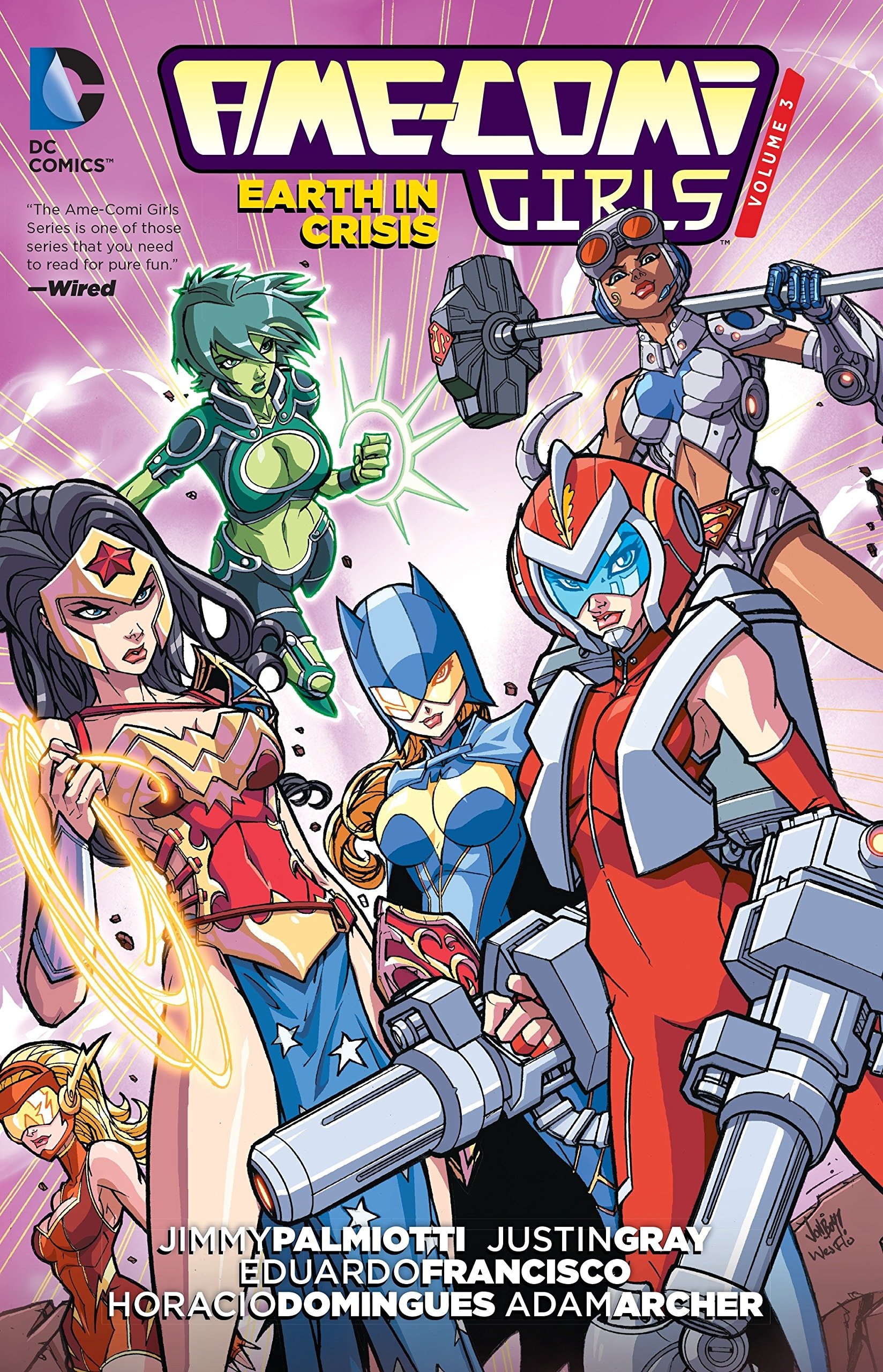 Ame-Comi Girls #3 cover