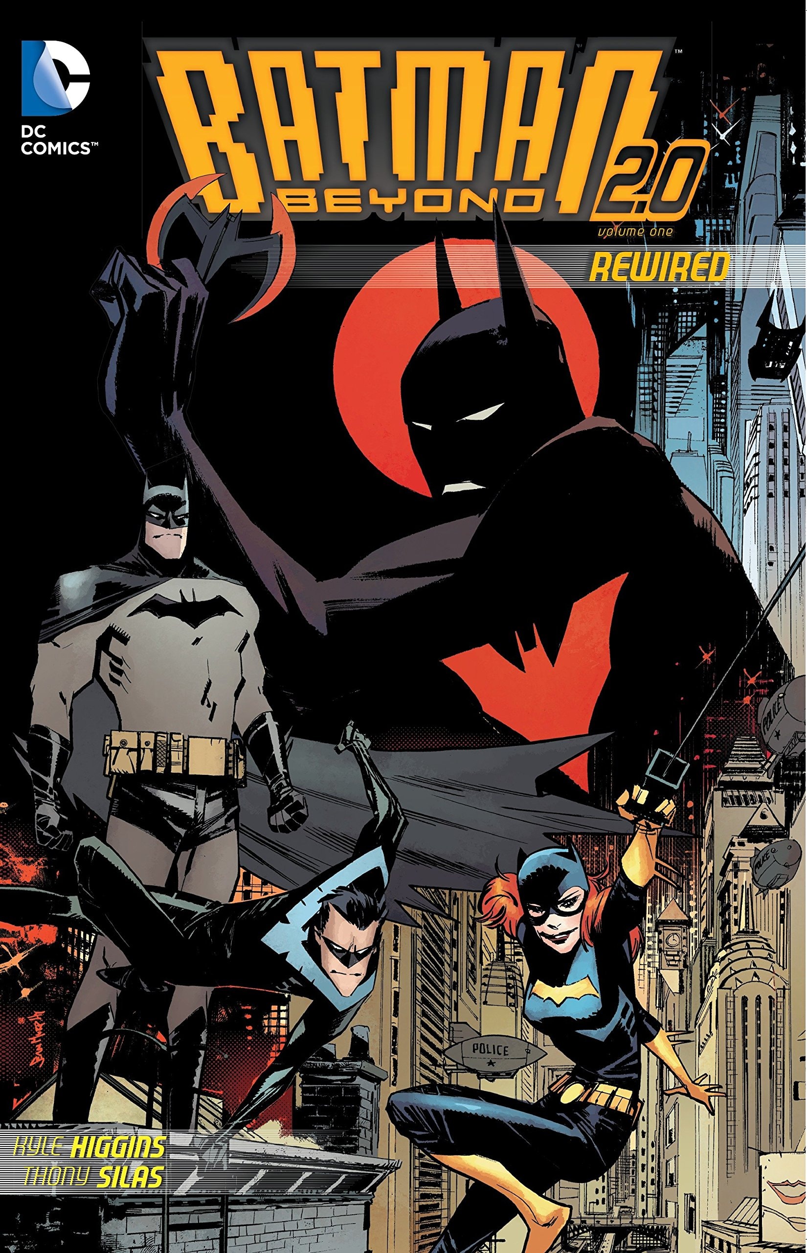 Batman Beyond 2.0 #1 cover