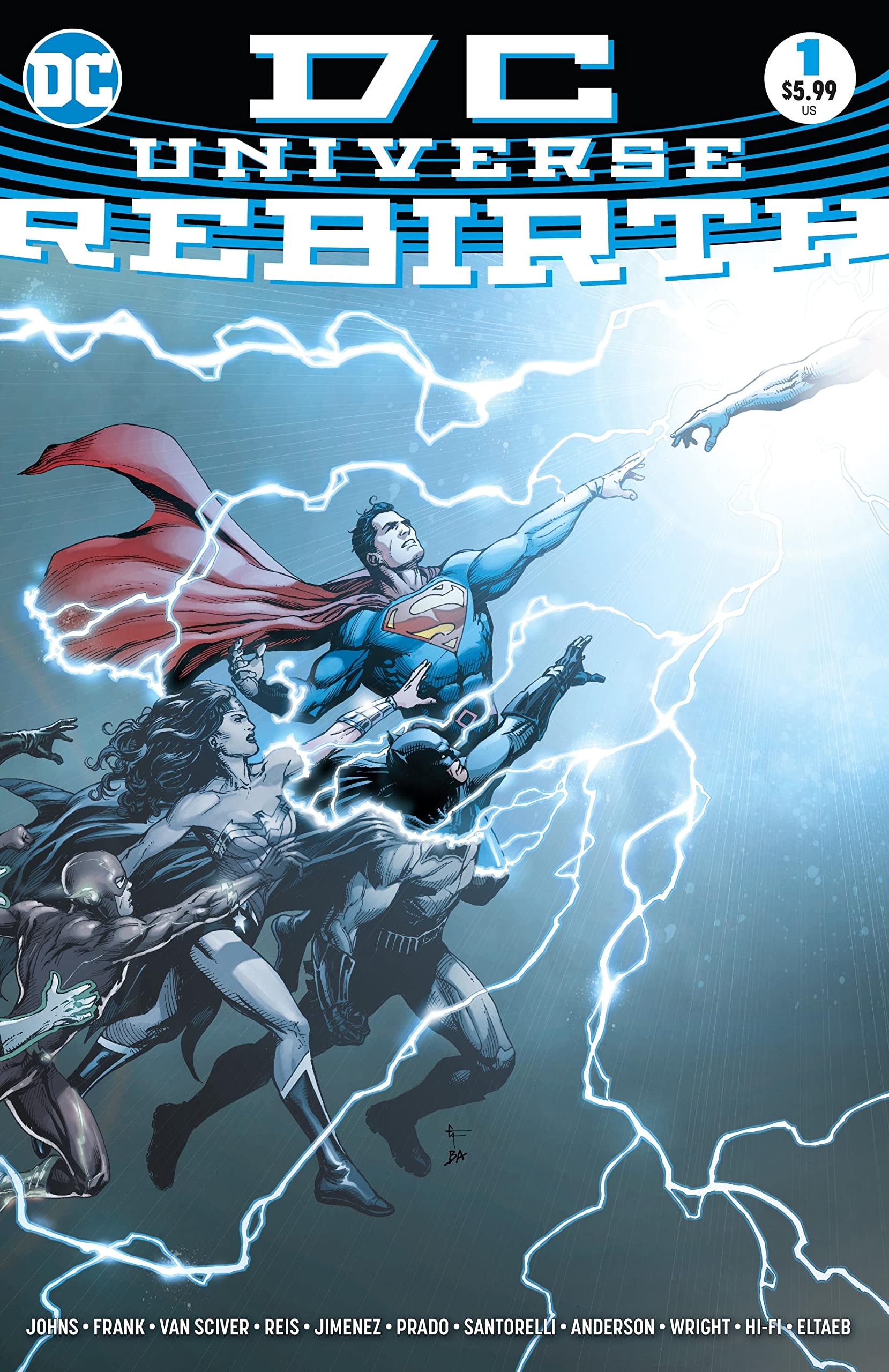 DC Rebirth Omnibus #1 cover