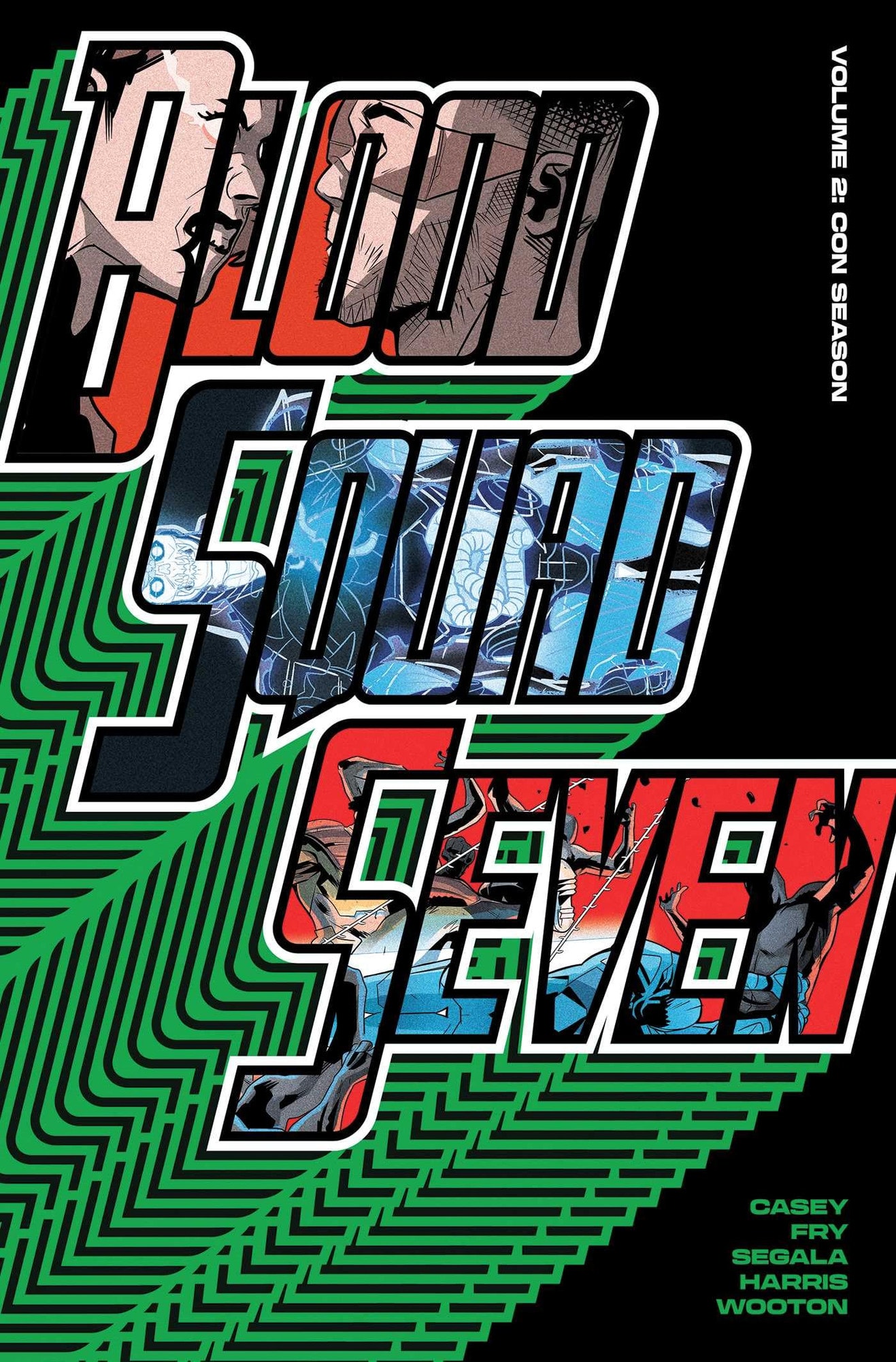 Blood Squad Seven #2 cover