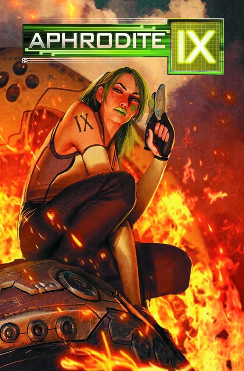 Aphrodite IX: Rebirth #2 cover