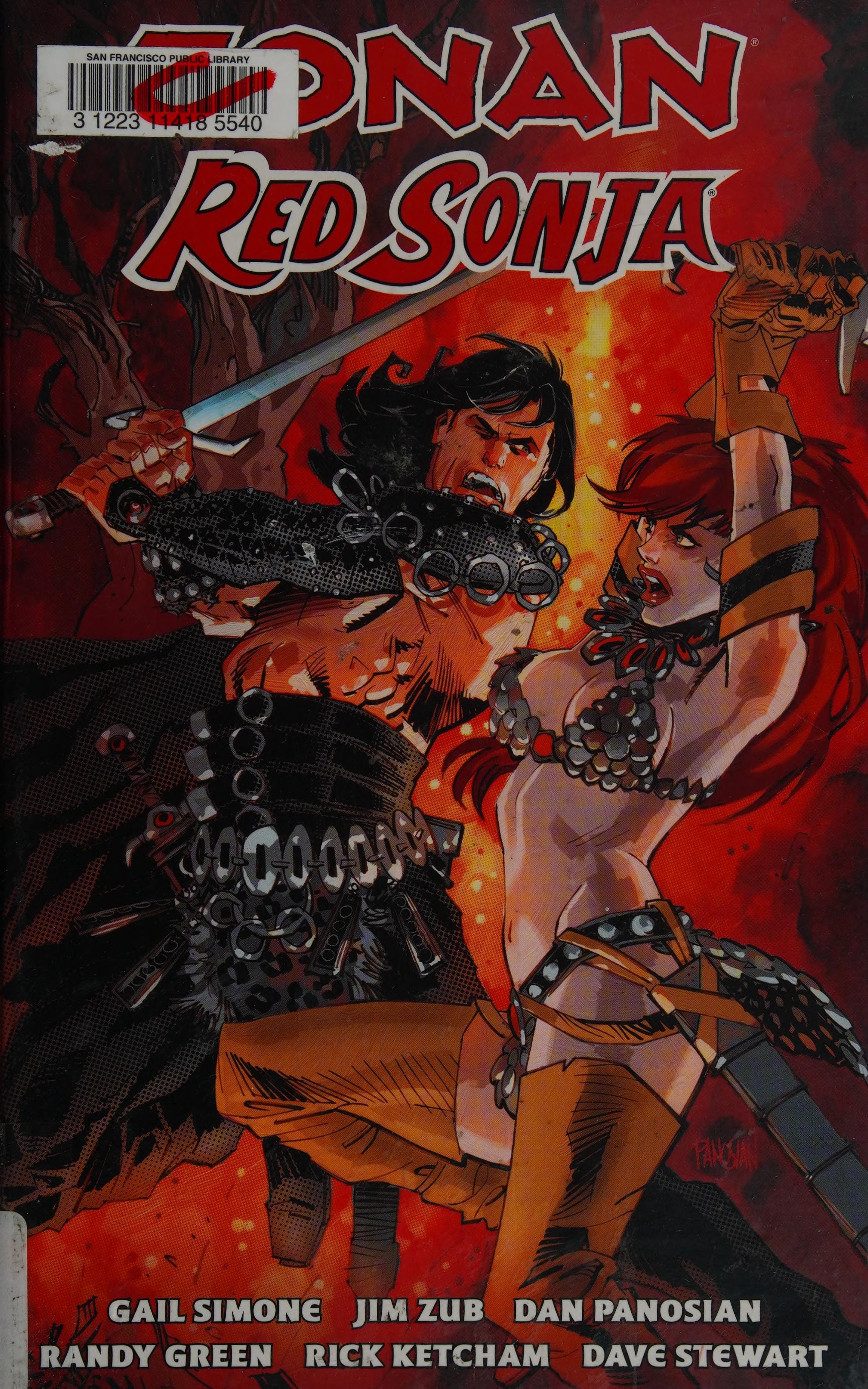 Conan Red Sonja #[nn] cover