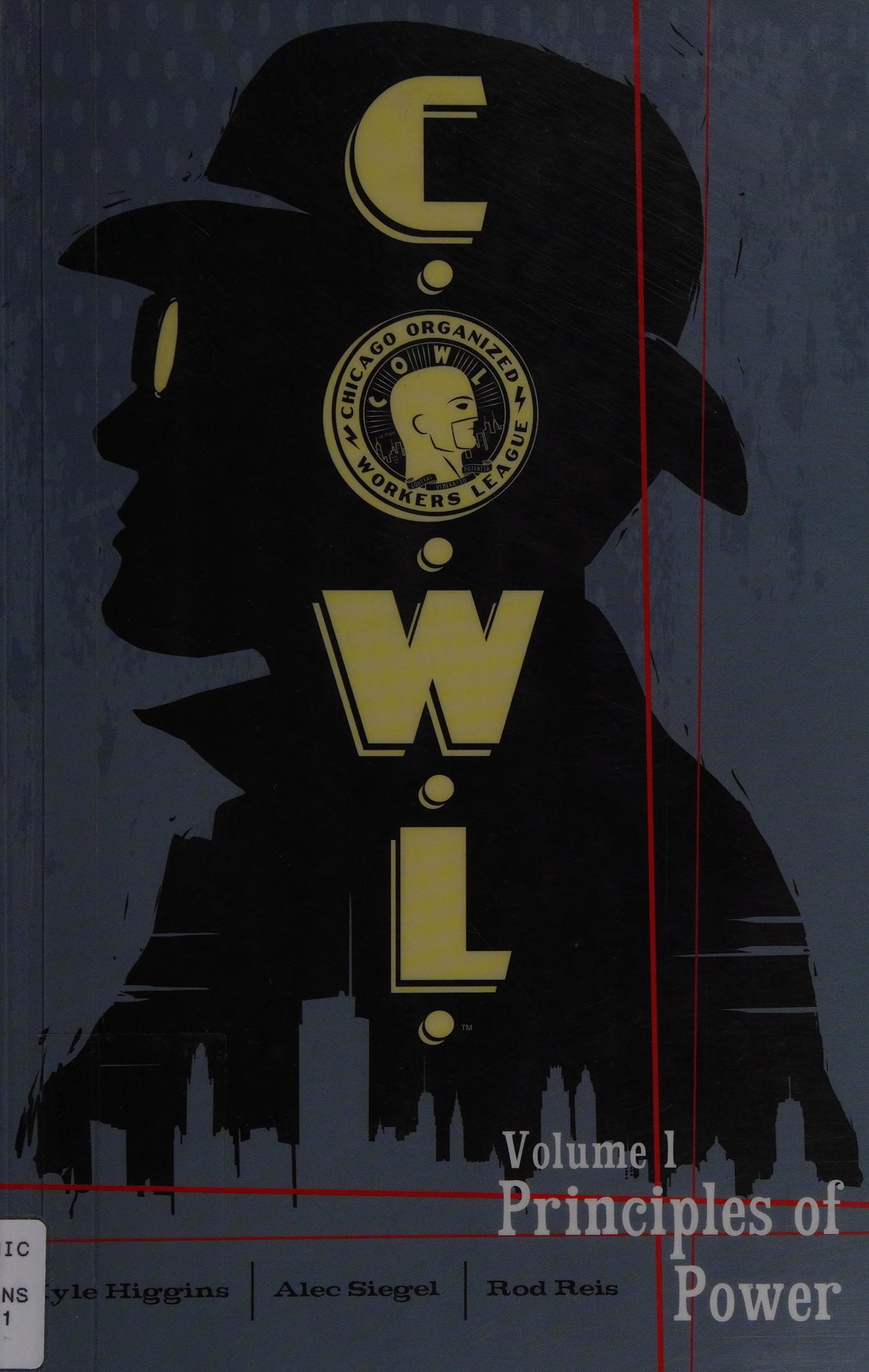 C.O.W.L. #1 cover
