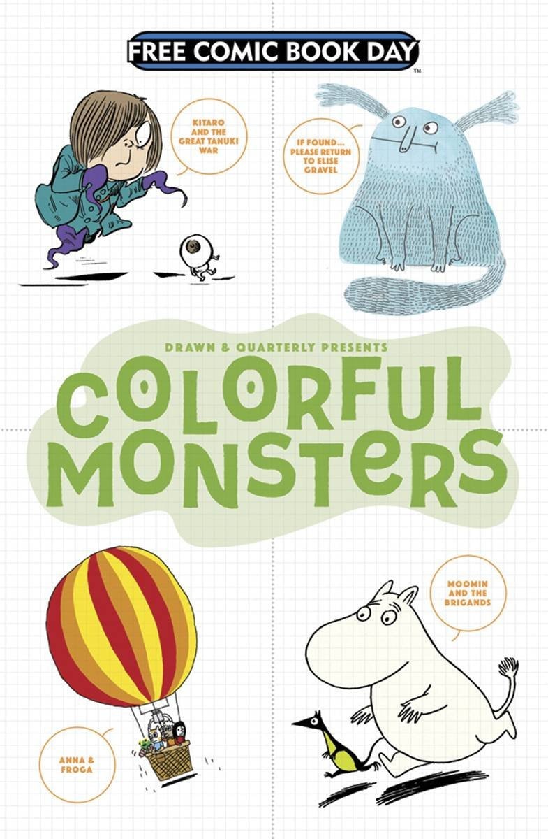 Colorful Monsters [Free Comic Book Day]