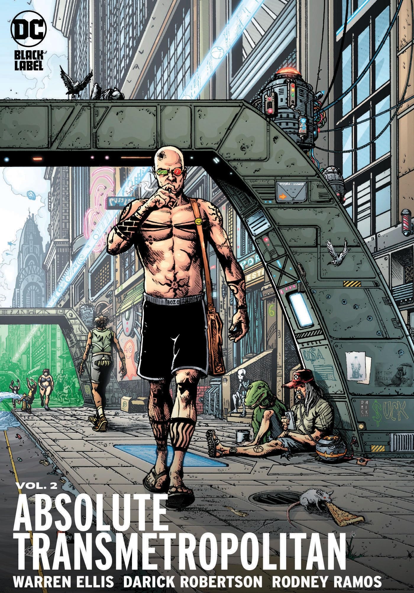 Absolute Transmetropolitan #2 cover