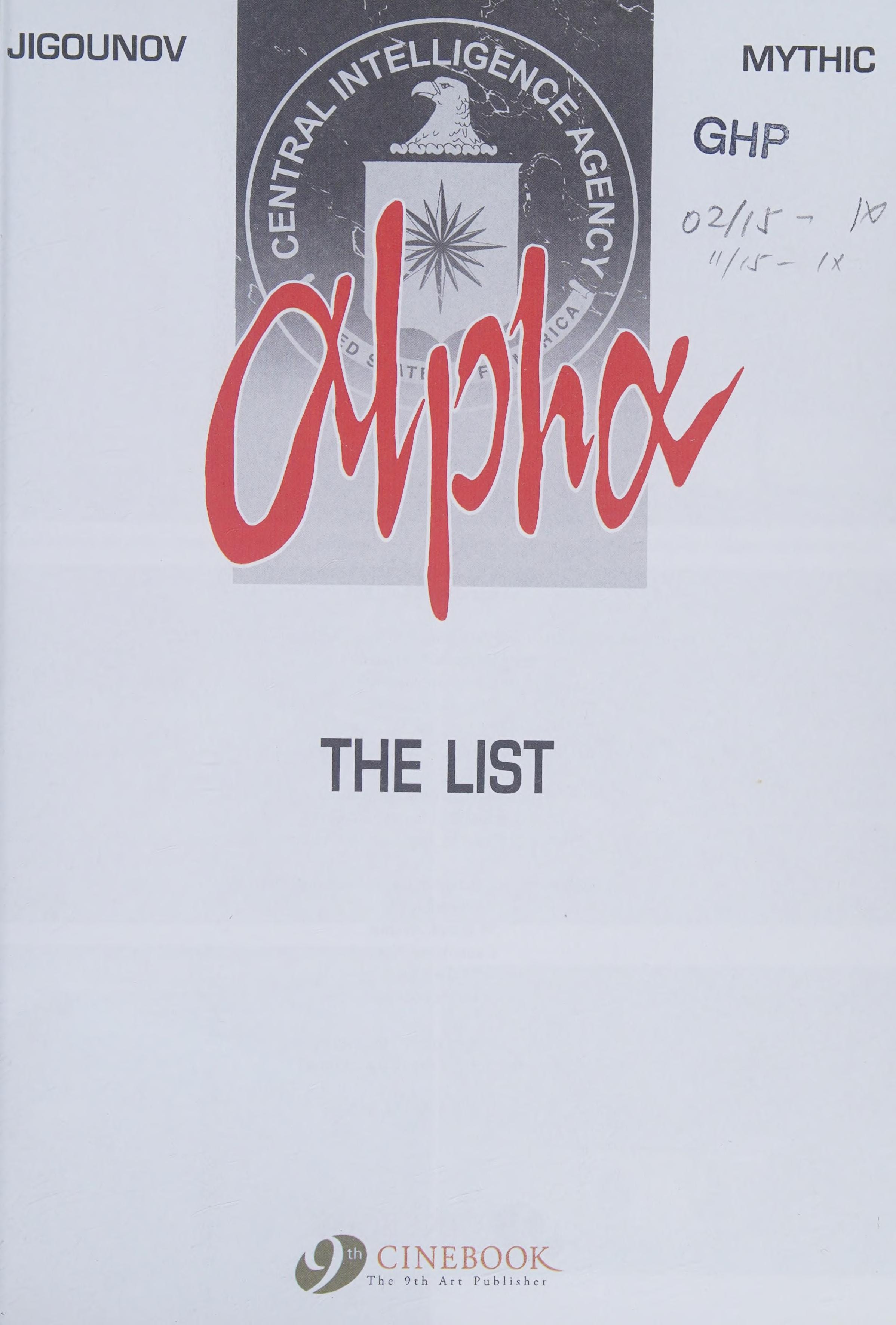 Alpha #3 cover