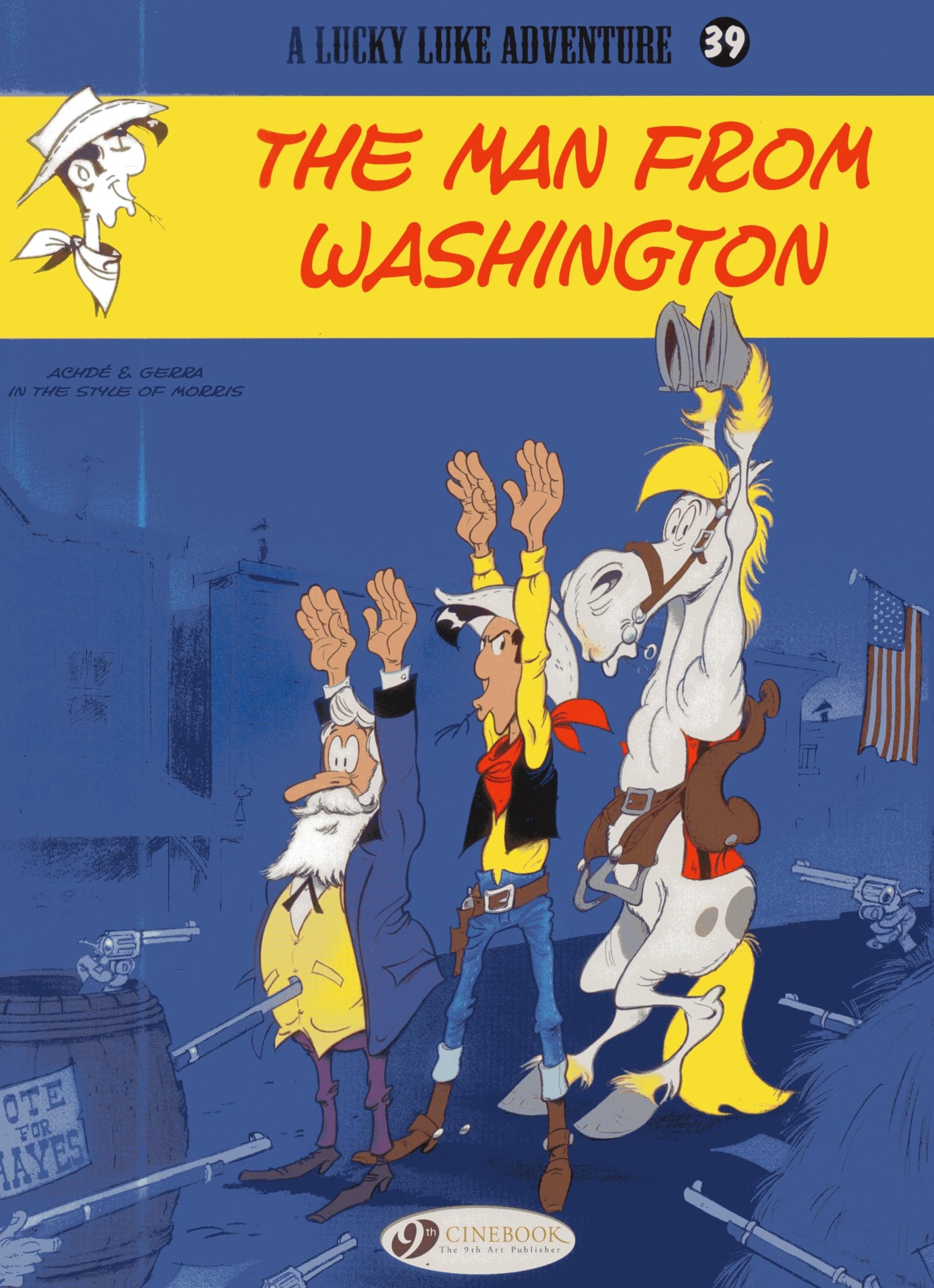 A Lucky Luke Adventure #39 cover