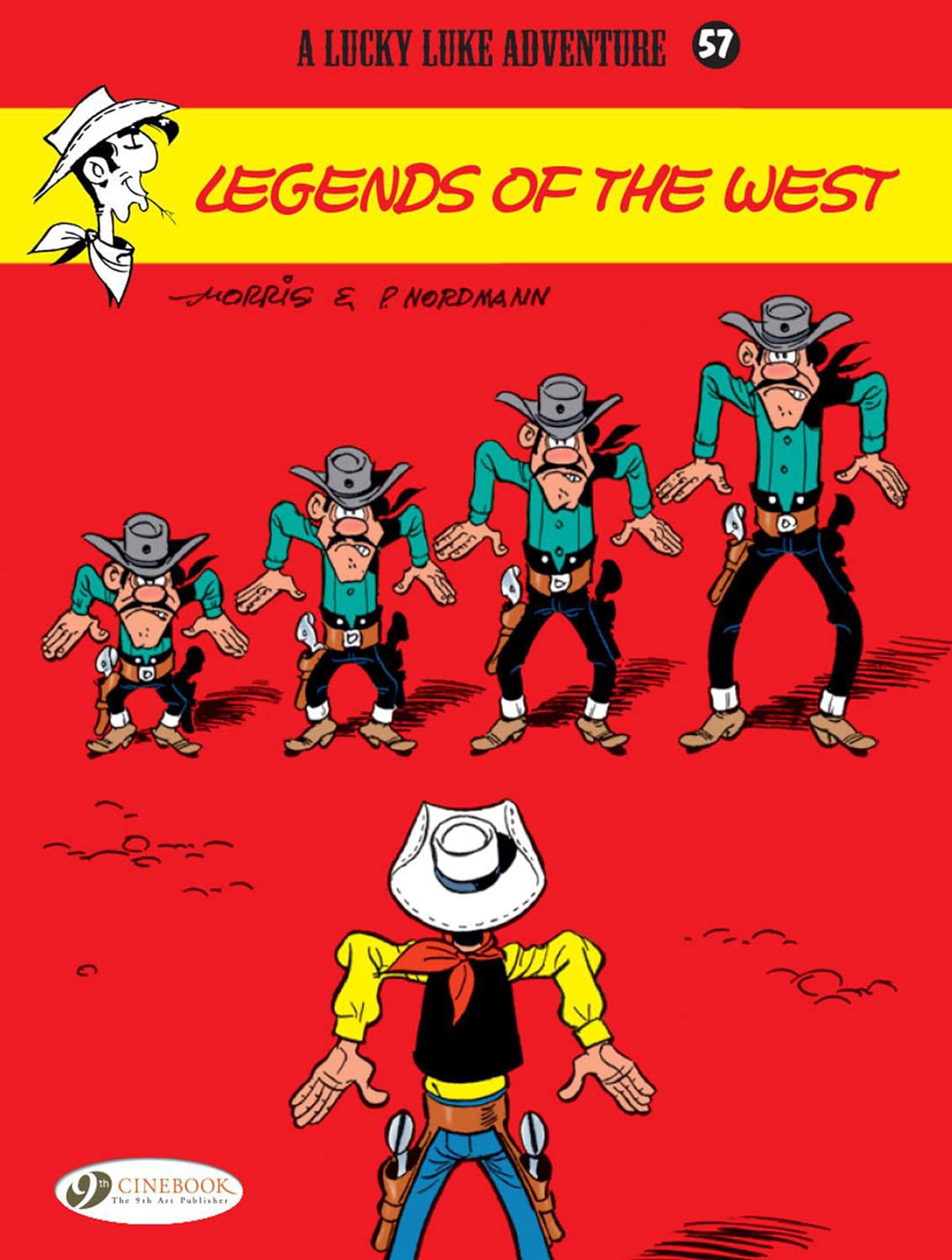 A Lucky Luke Adventure #57 cover