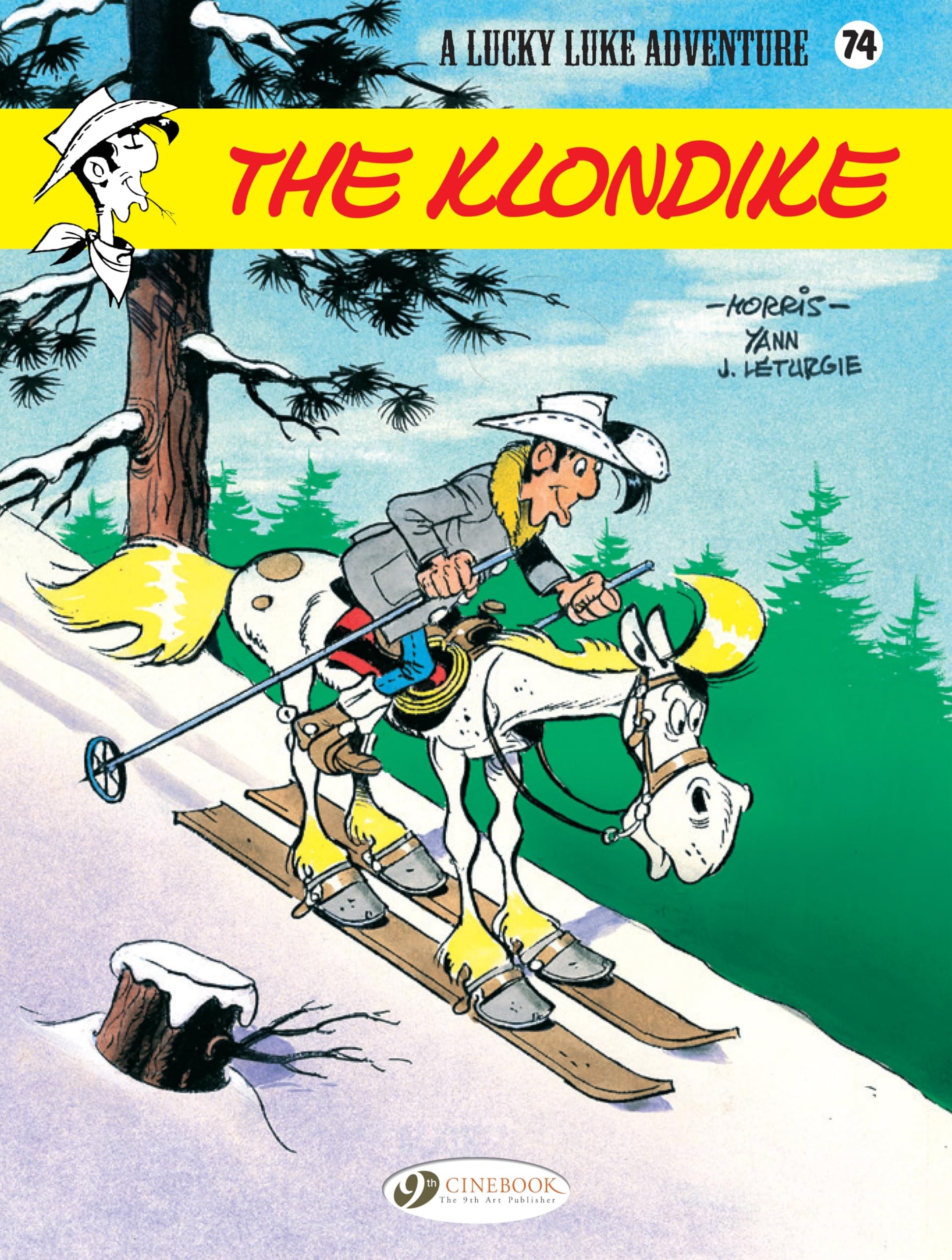 A Lucky Luke Adventure #74 cover