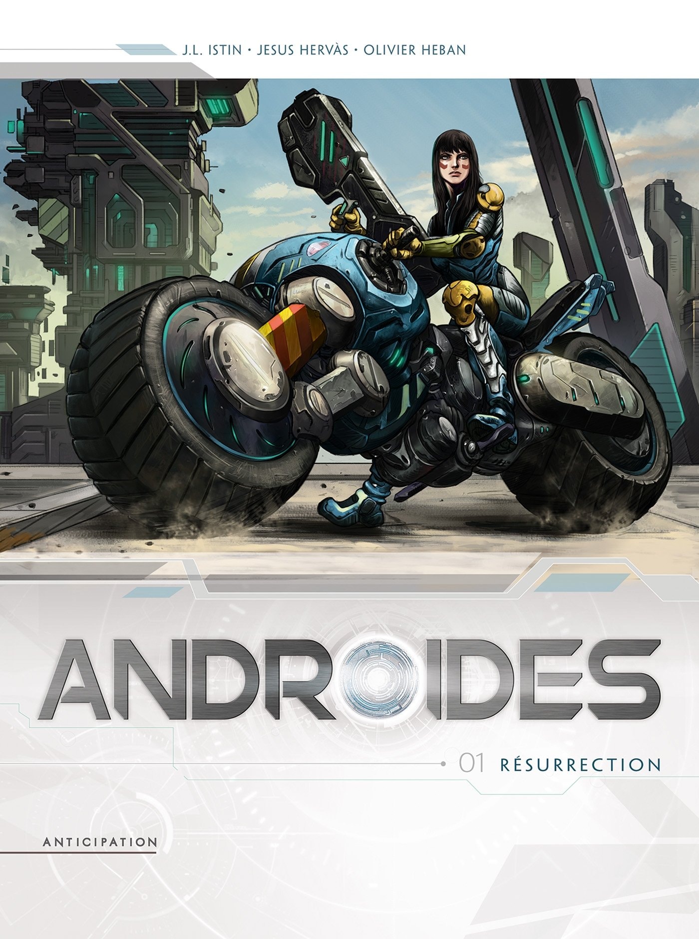 Androïdes #1 cover