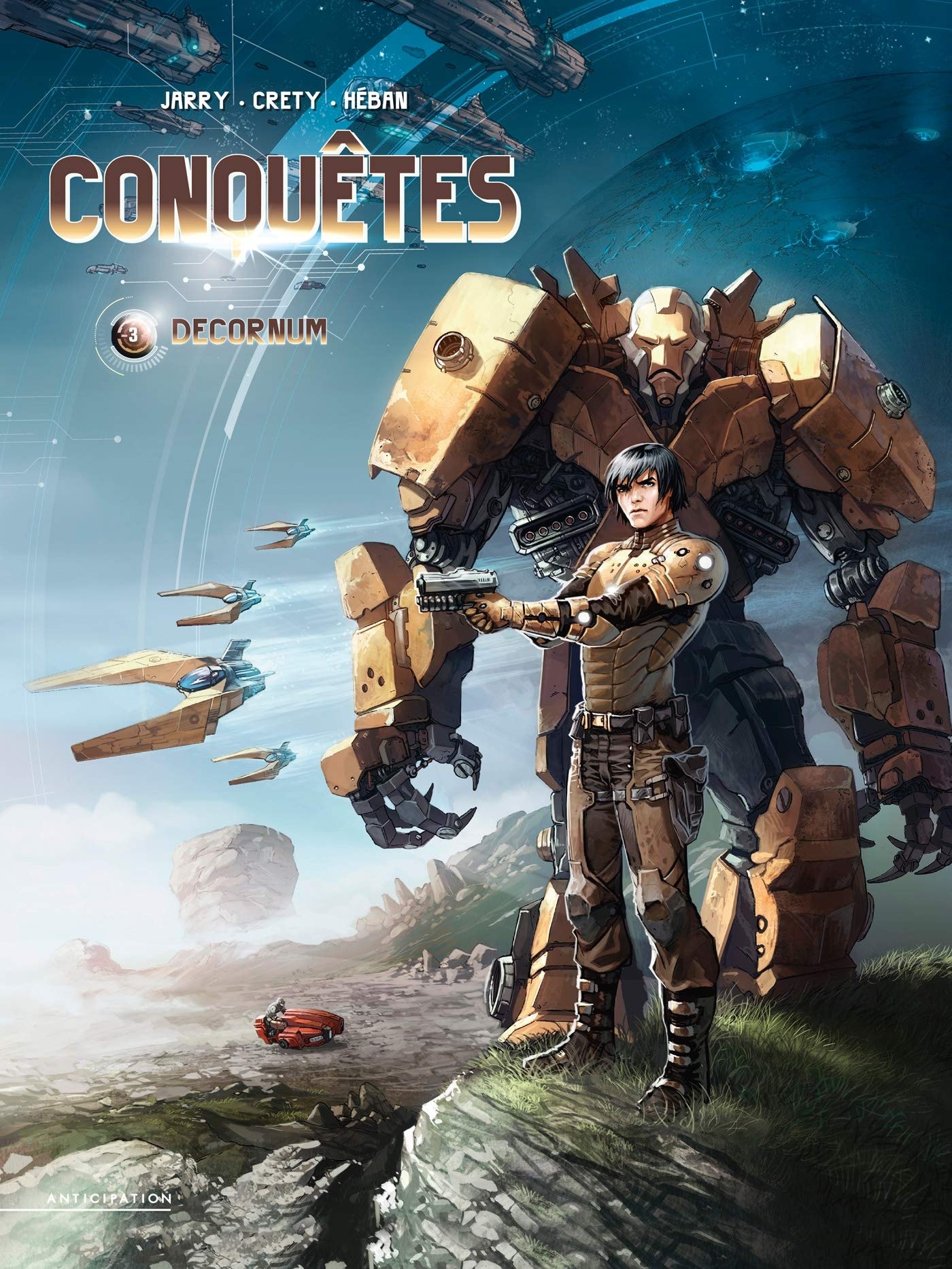 Conquêtes #3 cover