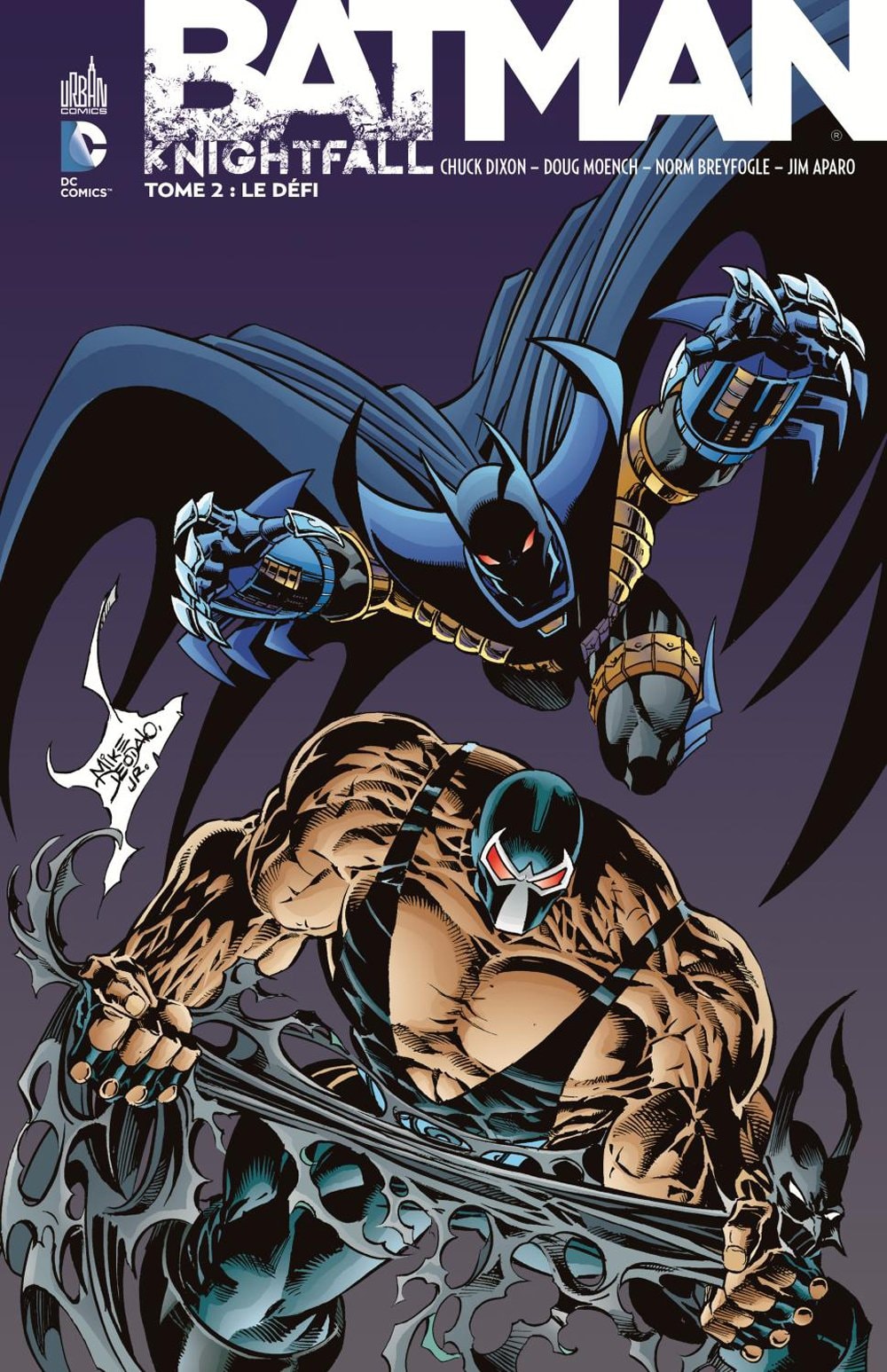 Batman Knightfall #2 cover
